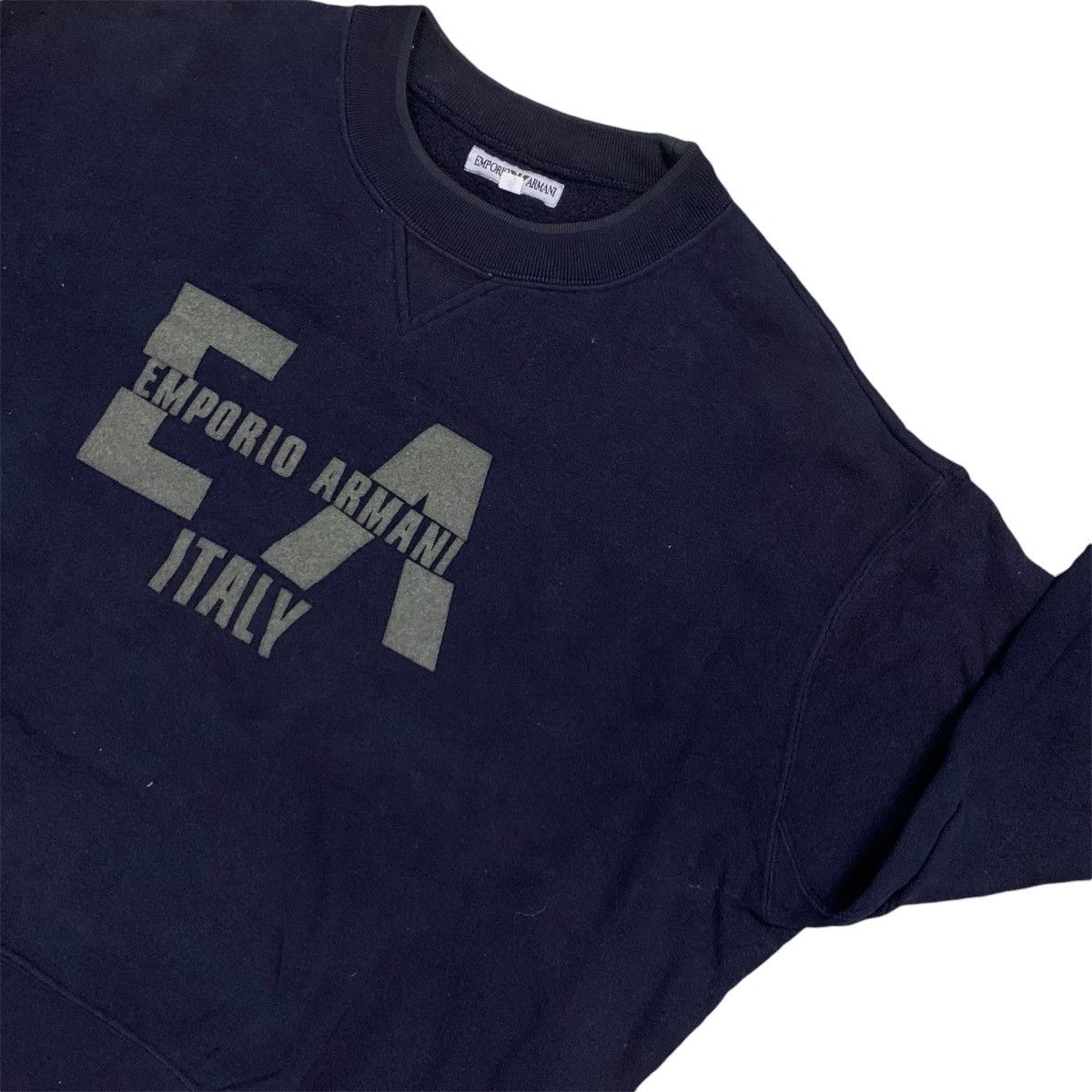 Armani × Designer × Emporio Armani Vintage late 90s Emporio Armani Sweatshirt Medium Size Size US M / EU 48-50 / 2 - 2 Thumbnail
