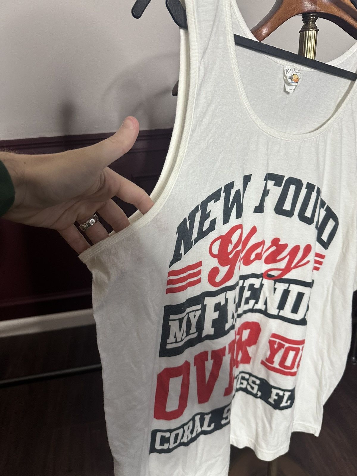Band Tees NEW FOUND GLORY My Friends Over You vtg tank top Size US XXL / EU 58 / 5 - 6 Thumbnail