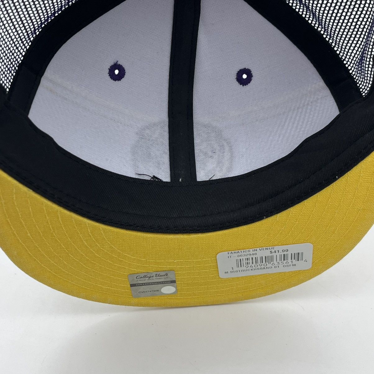 New Era New Era LSU Tigers Trucker Style SnapBack Hat New Size ONE SIZE - 8 Thumbnail