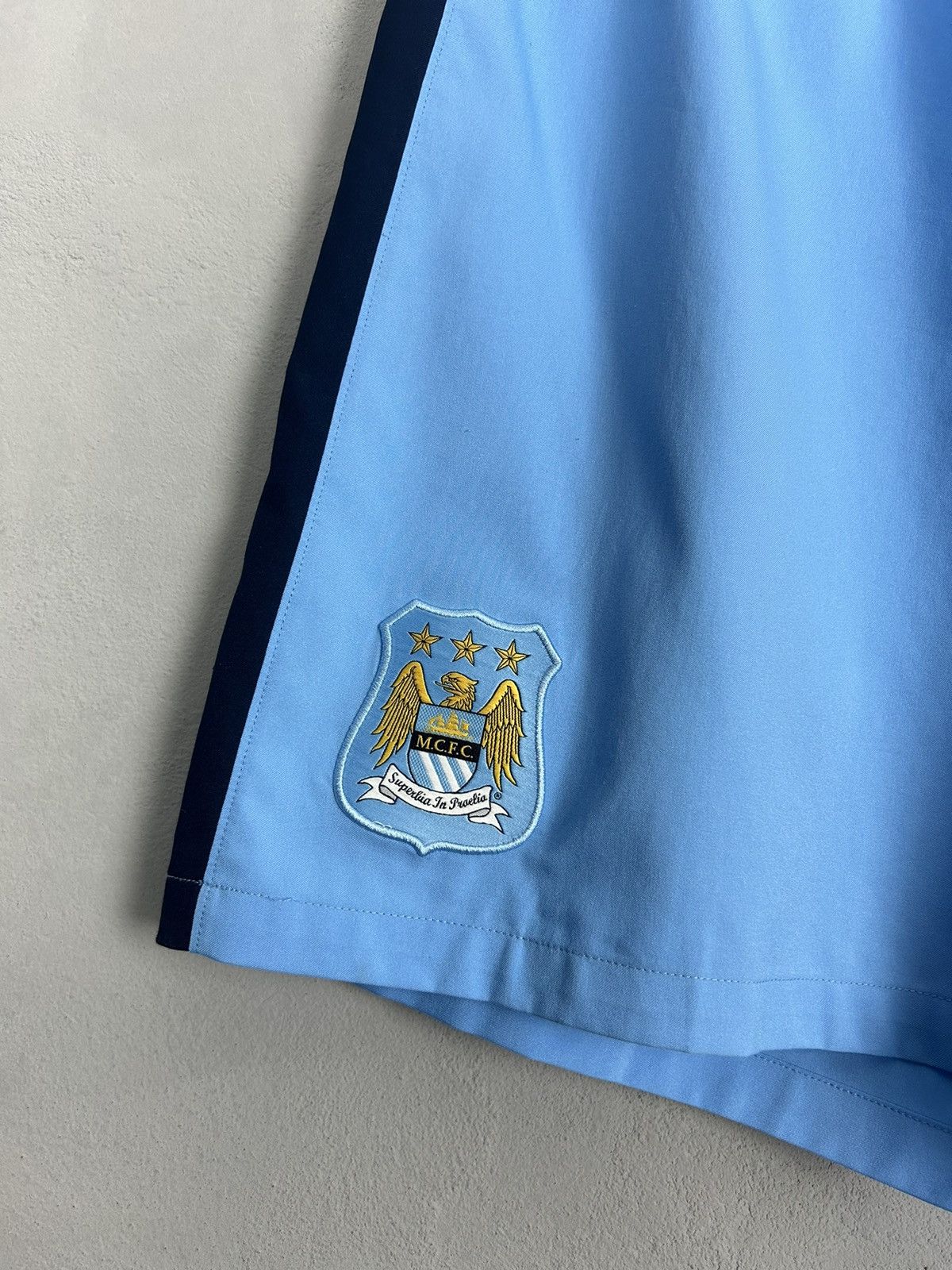 Nike Nike Manchester City 2014/15 Home Football Soccer Short Size US 38 / EU 54 - 3 Thumbnail