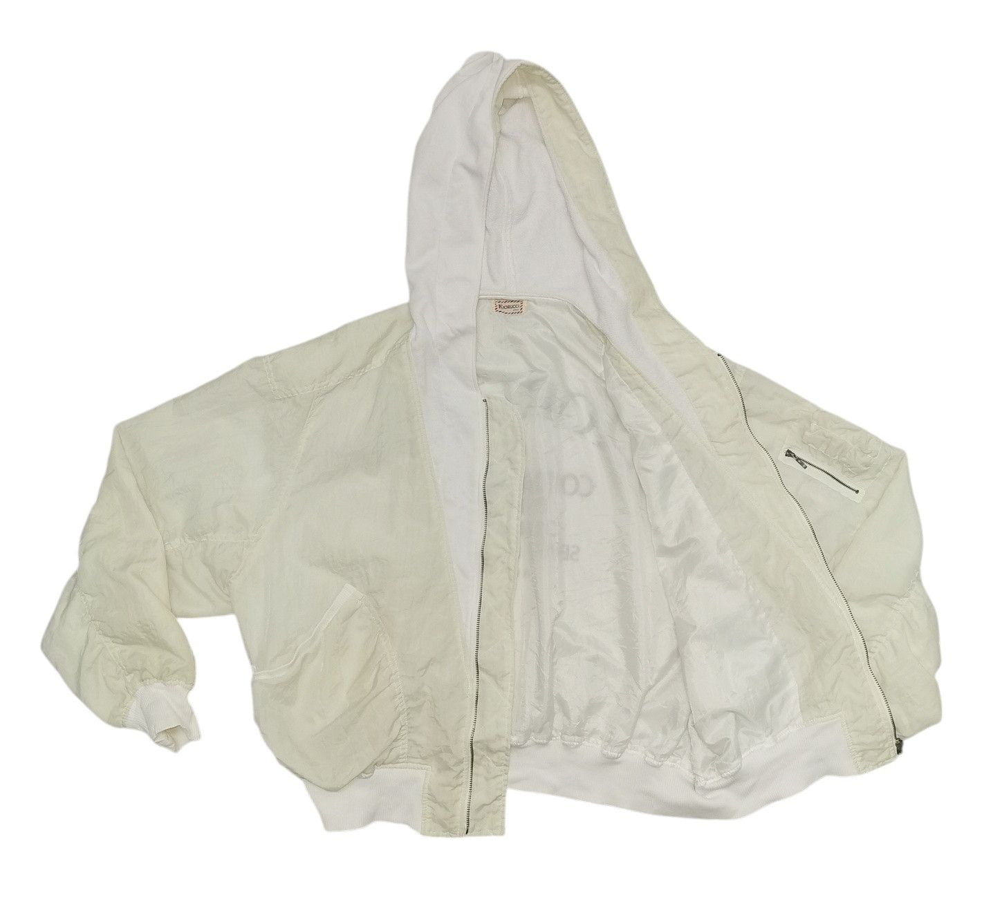 Fiorucci Fiorucci Big Logo Hoodie Bomber Jacket Size US L / EU 52-54 / 3 - 15 Thumbnail