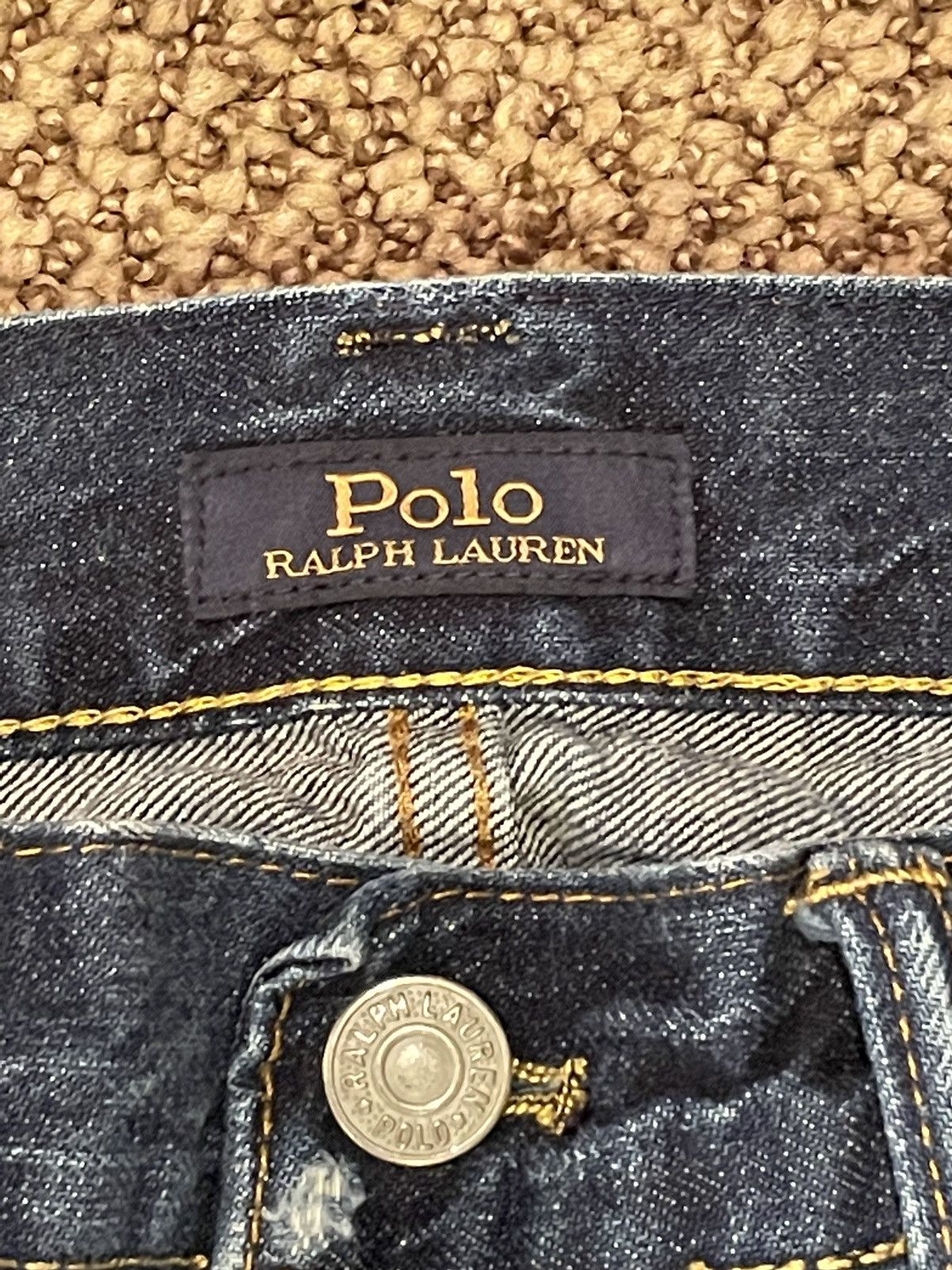 Polo Ralph Lauren × Vintage Polo Ralph Lauren Varick Slim Straight Academy Vintage Jeans Size US 30 / EU 46 - 2 Thumbnail