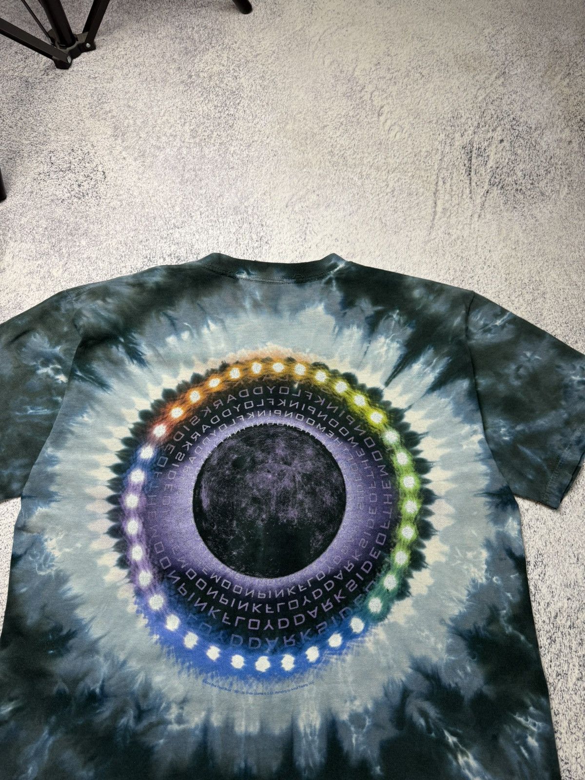 Pink Floyd Vintage Pink Floyd Dark Side of The Moon Tie Dye T shirt Size US M / EU 48-50 / 2 - 14 Thumbnail