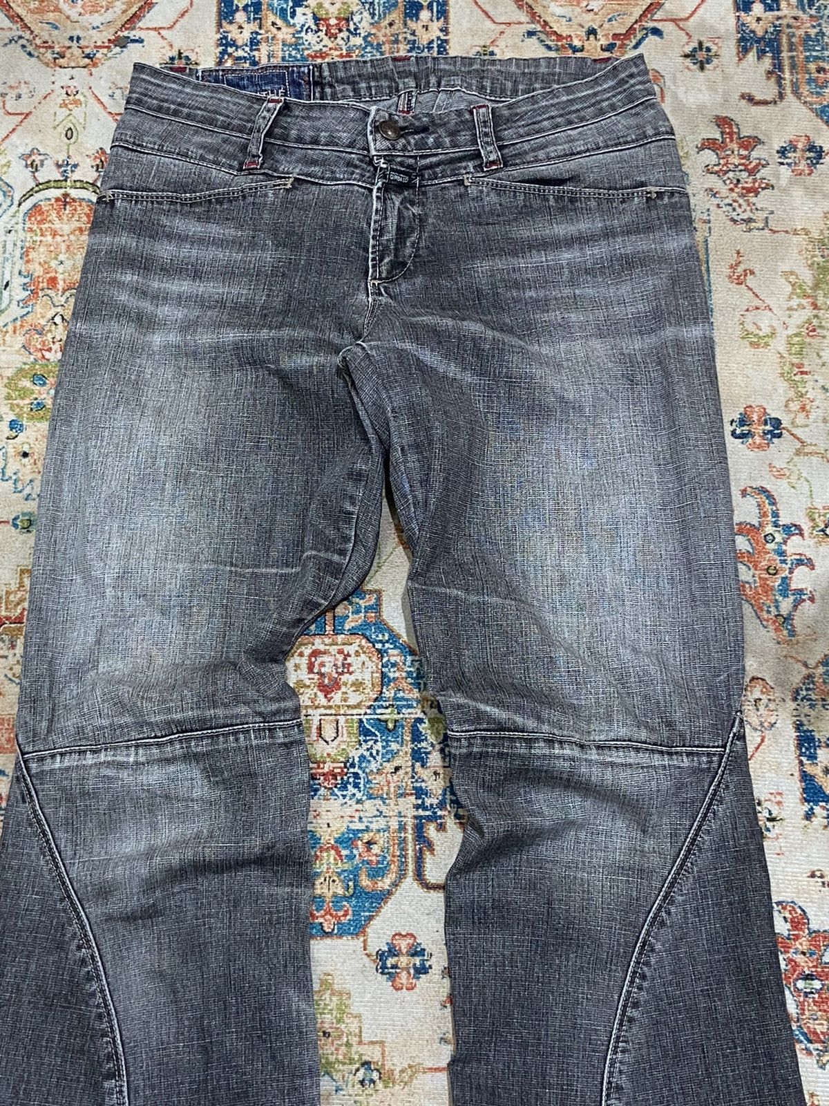 Marithe + Francois Girbaud Marithe Francois Girbaud Flared Stretch Denim Pants Size US 29 - 3 Thumbnail