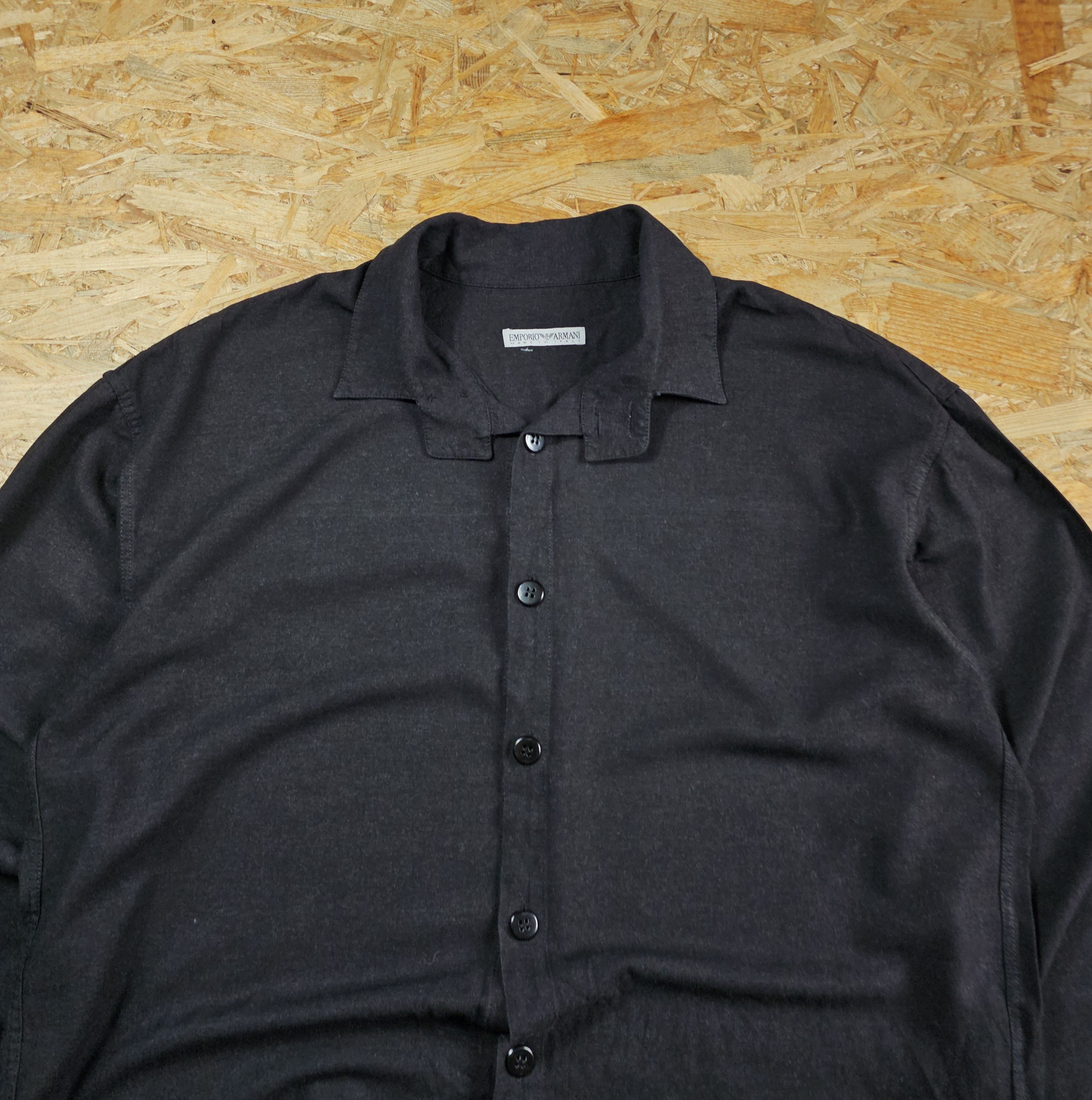 EMPORIO ARMANI DESIGNER BASIC SHIRT VINTAGE 80S ARCHIVE