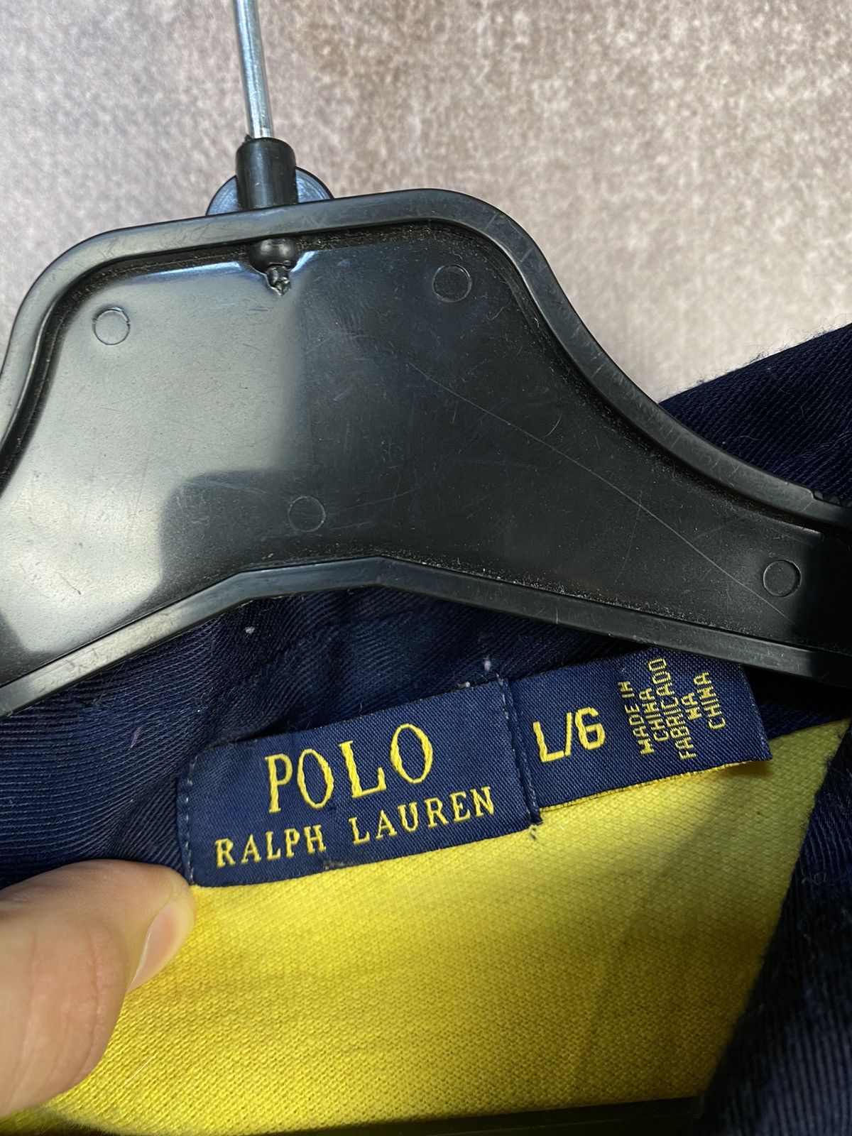Polo Ralph Lauren Vintage USA Polo Ralph Lauren polo shirt 90s rare Size US L / EU 52-54 / 3 - 7 Thumbnail