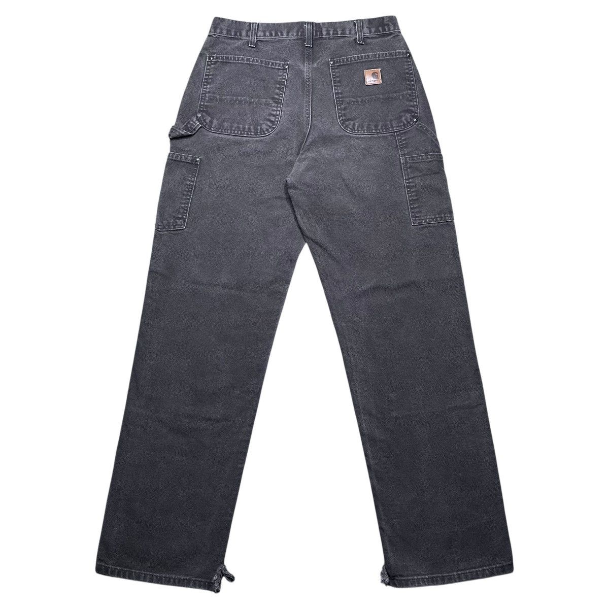 Carhartt Vintage Carhartt B136 DKB Double Knee Brown Canvas Pants Size US 31 - 2 Thumbnail