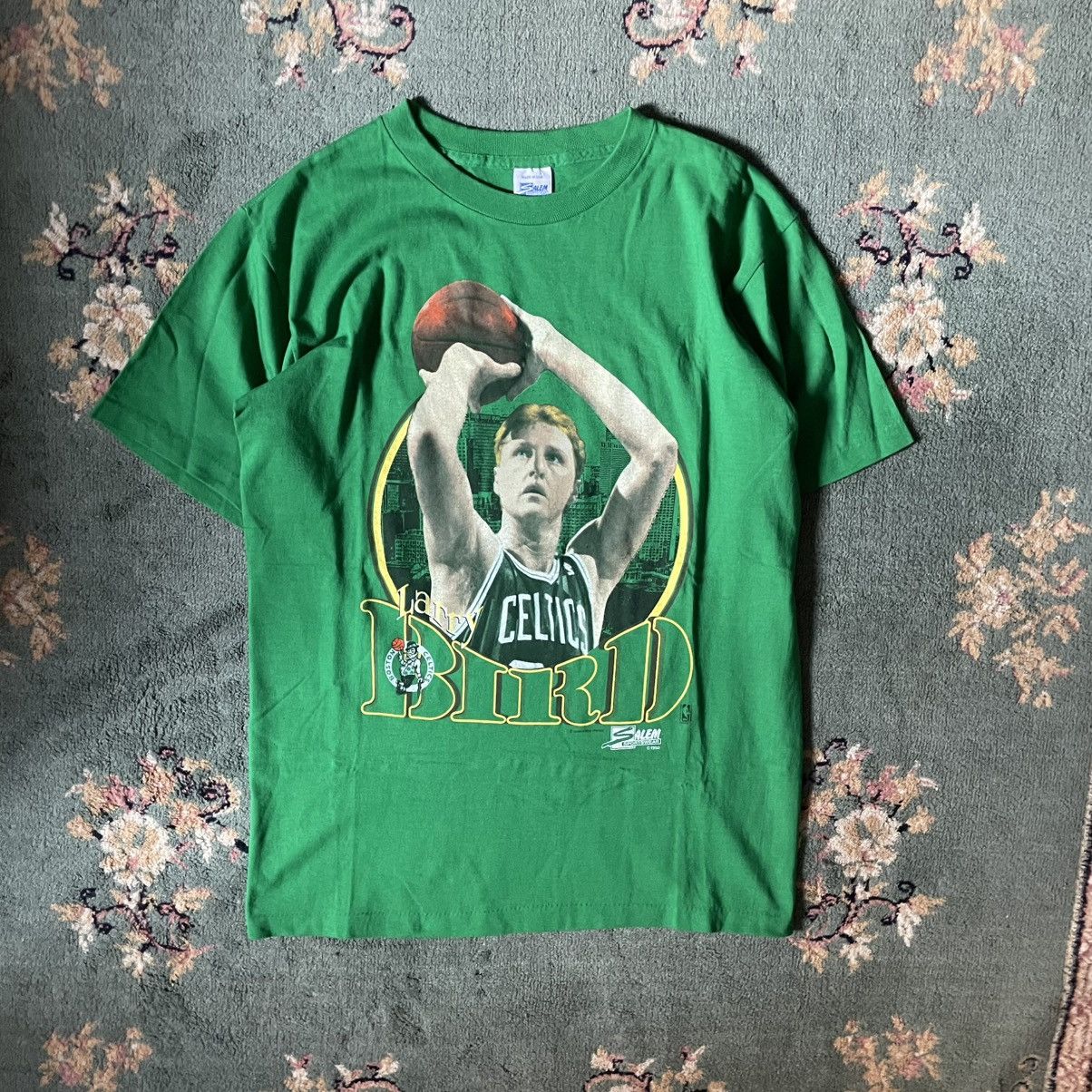 Salem Sportswear Vintage Larry Bird Night Boston Celtics NBA Salem Sportswear Size US L / EU 52-54 / 3 - 1 Thumbnail