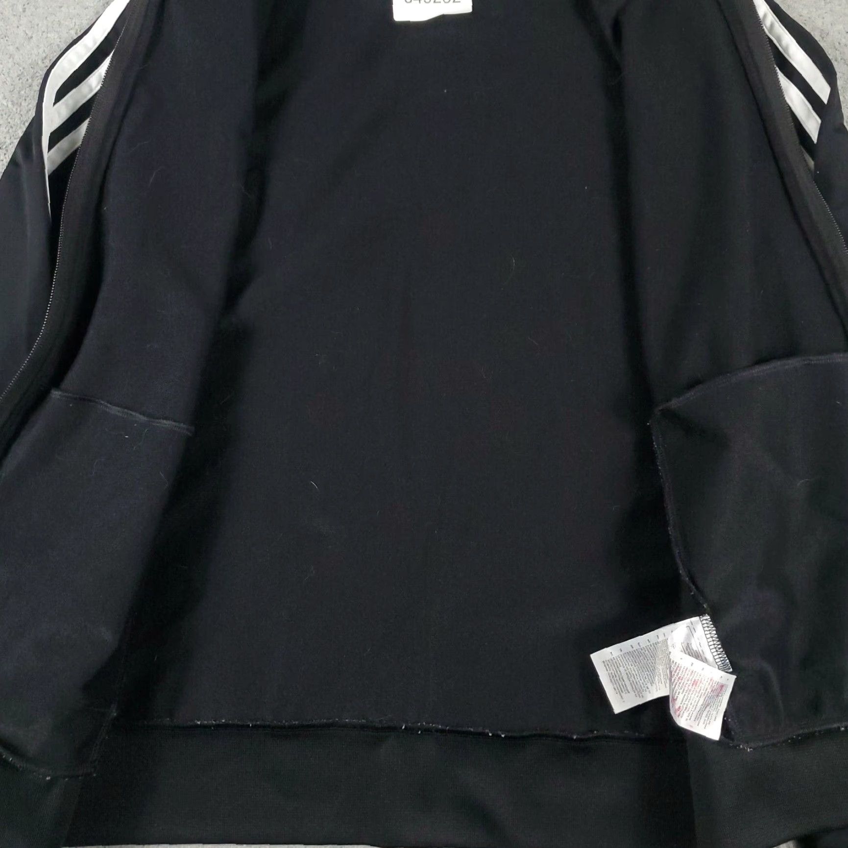 Adidas Adidas Jacket Womens XS Black White Full Zip Up Track Jacket Casual Sports Size XS / US 0-2 / IT 36-38 - 5 Thumbnail