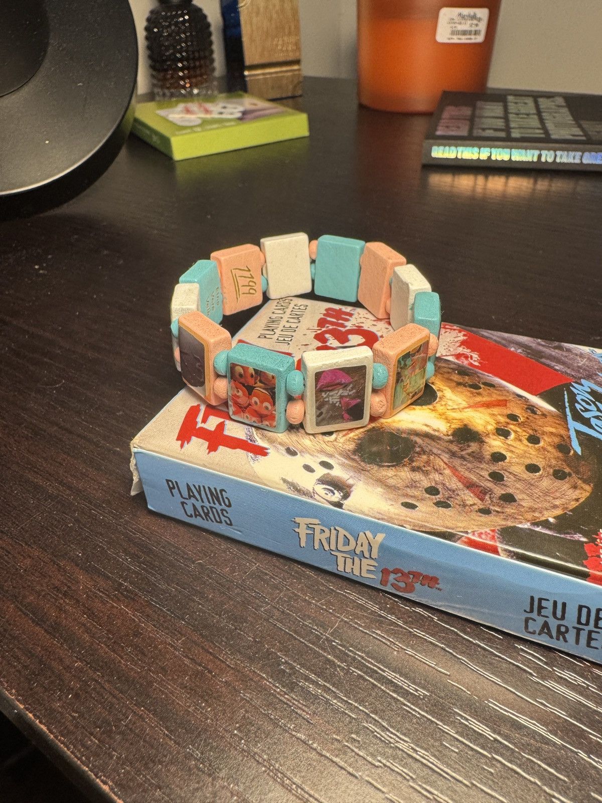 Other Bazo1199 “FakeMink Blue&Pink” Bracelet - Brand New