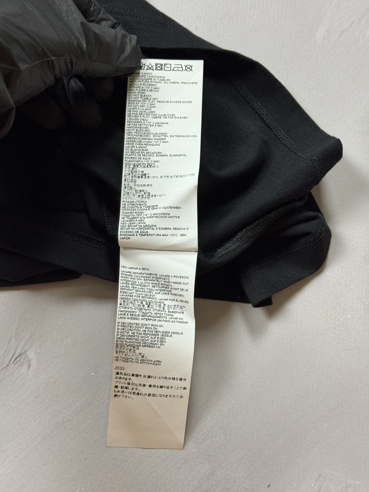 MM6 × Maison Margiela Ss20 MM6 Maison Margiela Line Chart Tee(Black/M) Size US M / EU 48-50 / 2 - 8 Thumbnail