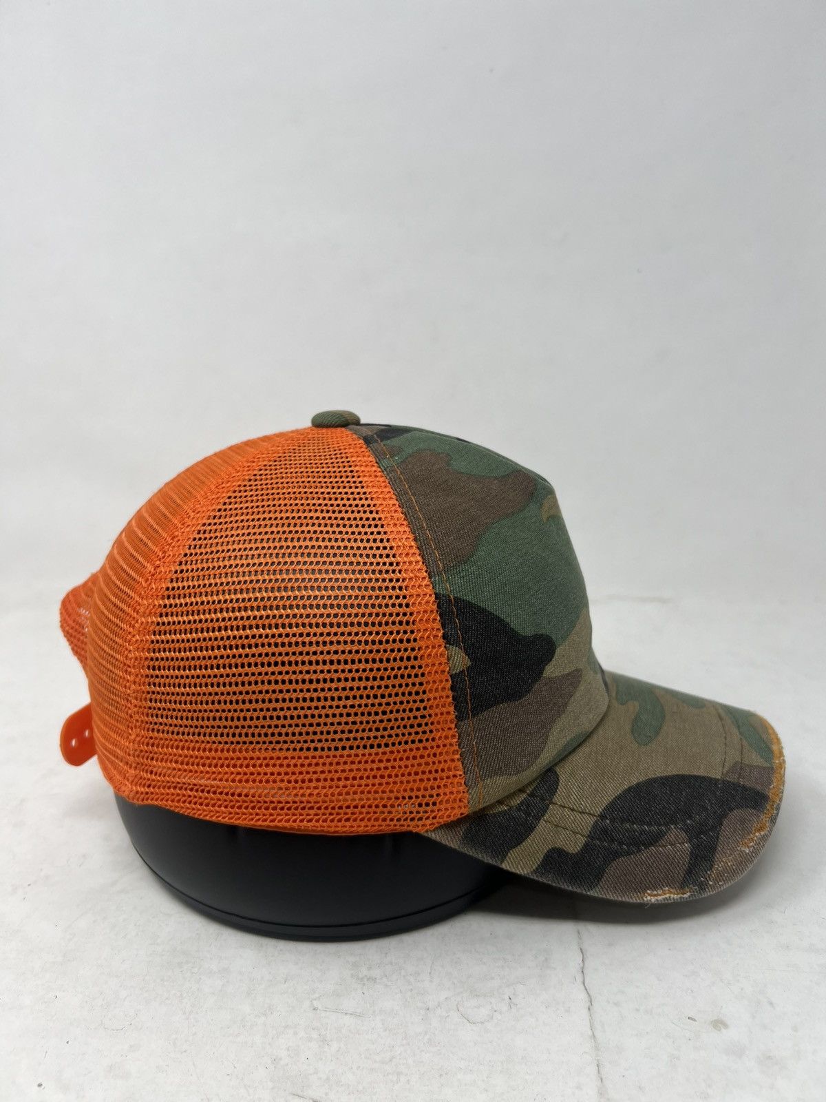 Japanese Brand Air Force Distressed Camouflage Trucker Hat Size ONE SIZE - 4 Thumbnail