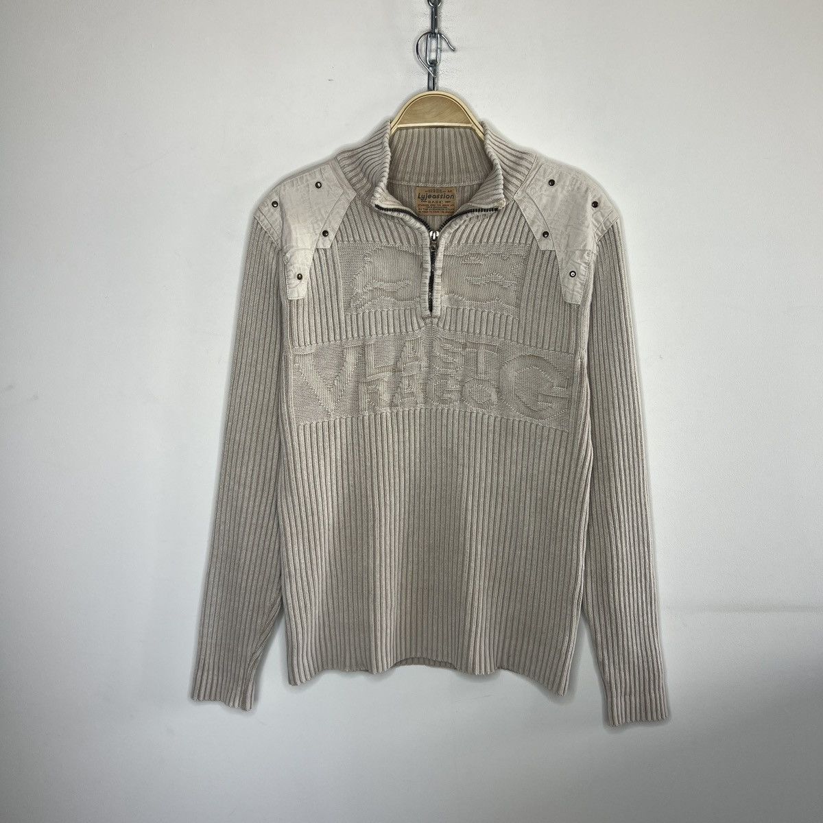 Japanese Brand × Junya Watanabe Y2K LGB IfSixWasNine Style Ribbed Knit Sweater Jumper 90s Size US M / EU 48-50 / 2 - 1 Thumbnail