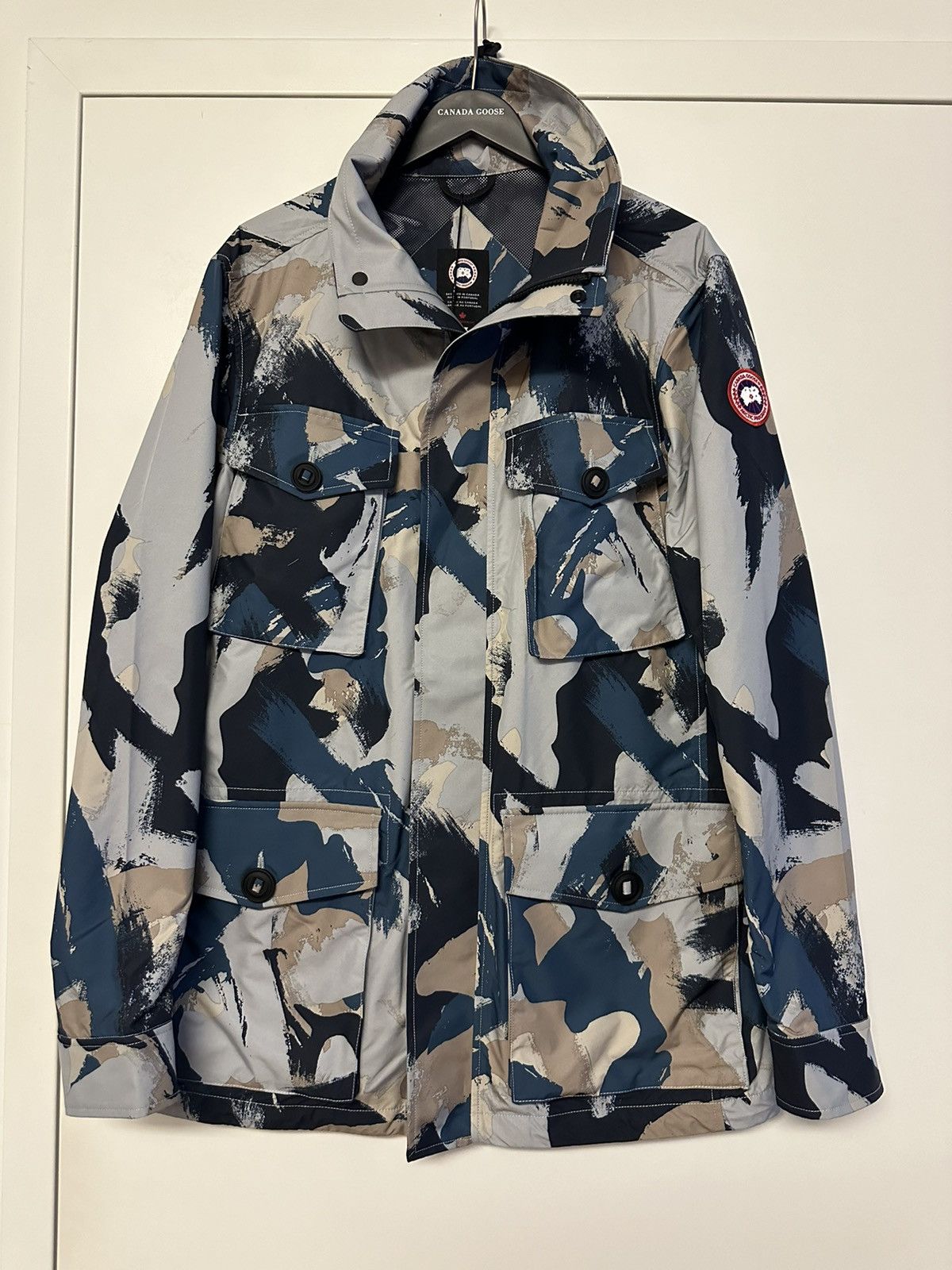 Canada Goose MENS WIND JACKET STANHOPE CAMO PRINT. NEW WITH TAG. Grailed