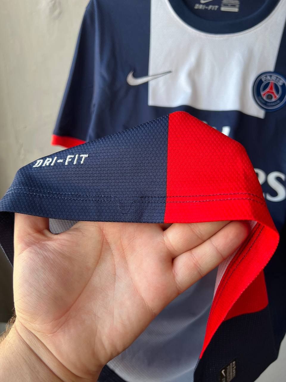 Nike 2013/14 PSG PARIS SAINT GERMAIN HOME SOCCER JERSEY SHIRT S Size US S / EU 44-46 / 1 - 7 Thumbnail