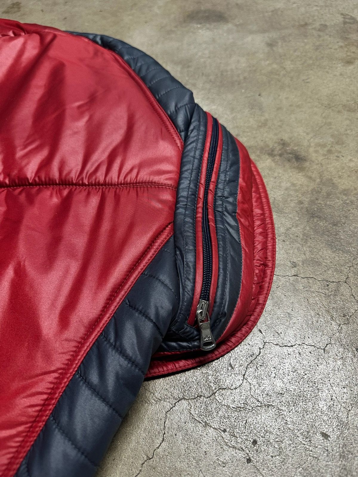 Dolce & Gabbana Dolce & Gabbana Red Ski Retractable Hood Puffer Size US M / EU 48-50 / 2 - 6 Thumbnail