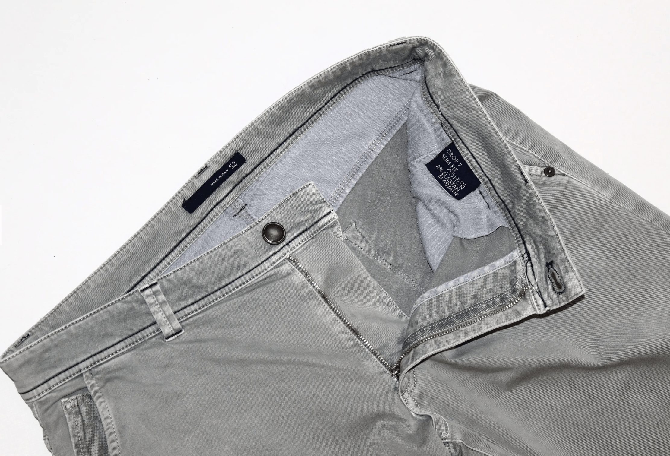 Ermenegildo Zegna Ermenegildo Zegna Drop 7 Slim Chino Pants 52, 31.5" Inseam Size US 36 / EU 52 - 6 Thumbnail