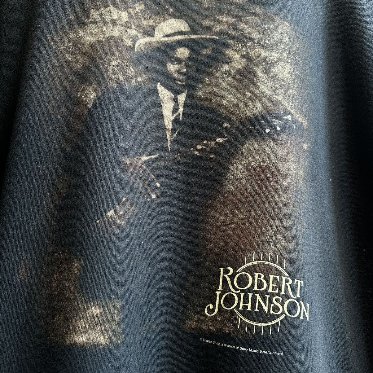 Band Tees × Vintage VINTAGE ROBERT JOHNSON BAND GRAPHIC TEE Size US XXL / EU 58 / 5 - 3 Thumbnail