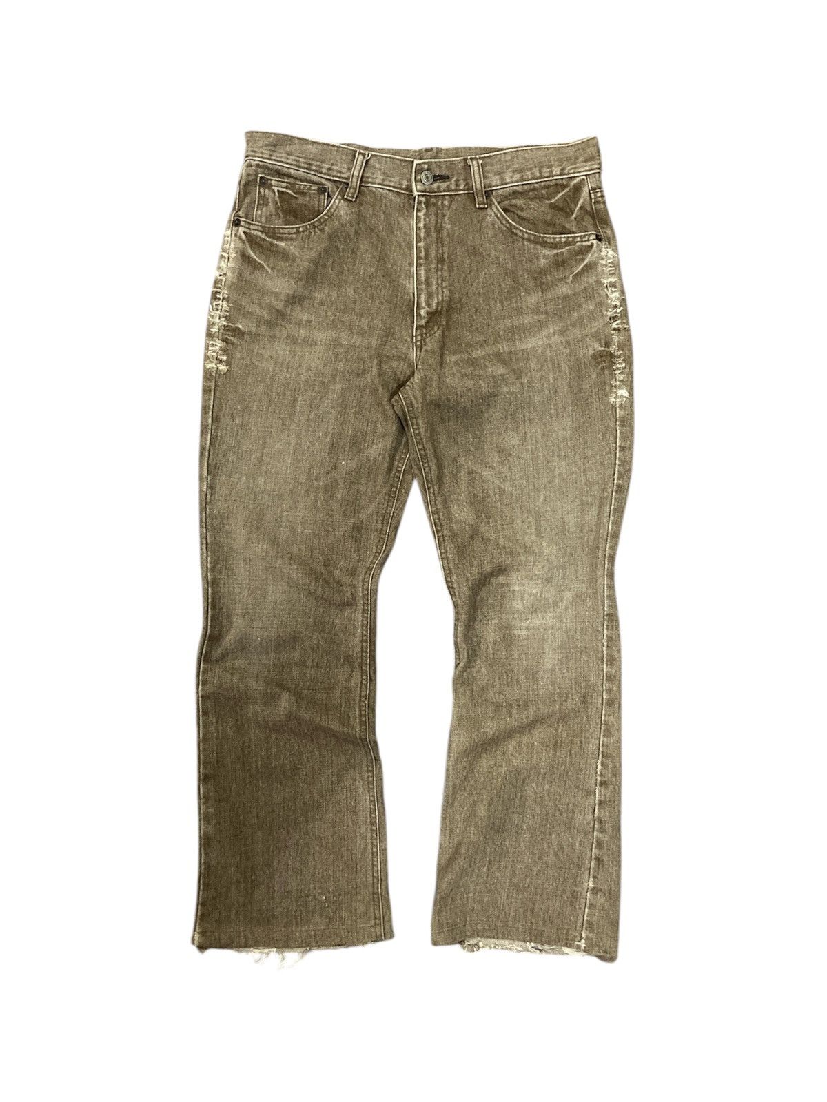 Other Stone Wash Bobson Distressed Jeans Hedi Slimane Style Size US 34 / EU 50 - 1 Thumbnail