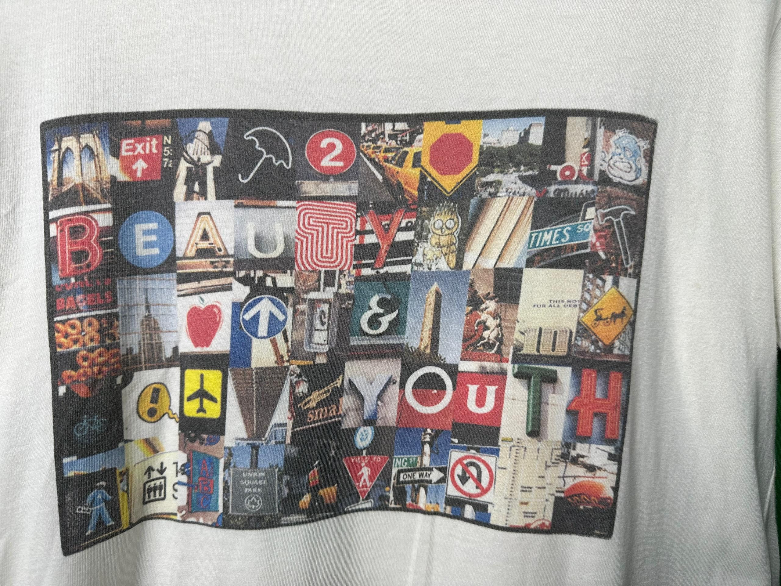 BEAUTY&YOUTH × Japanese Brand × United Arrows Beauty & Youth United Arrows Signboards Photo T-Shirt Size US M / EU 48-50 / 2 - 2 Thumbnail