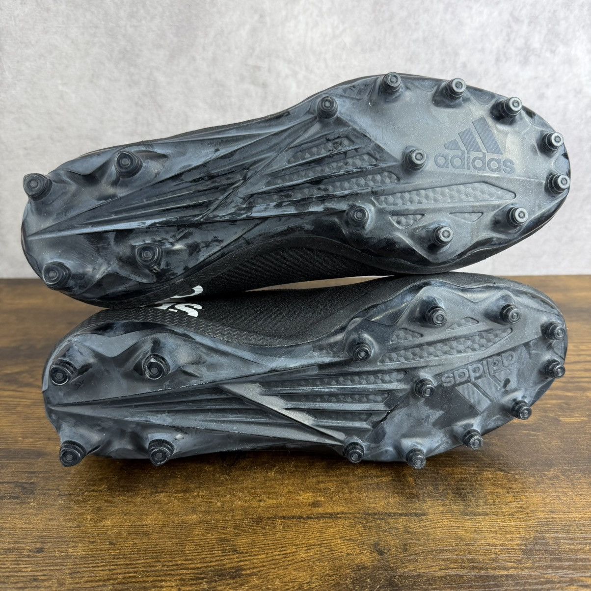 Adidas NEW adidas Nasty Fly 2.0 Black Metallic GV8309 Sz 12 Cleats Size US 12 / EU 45 - 9 Thumbnail