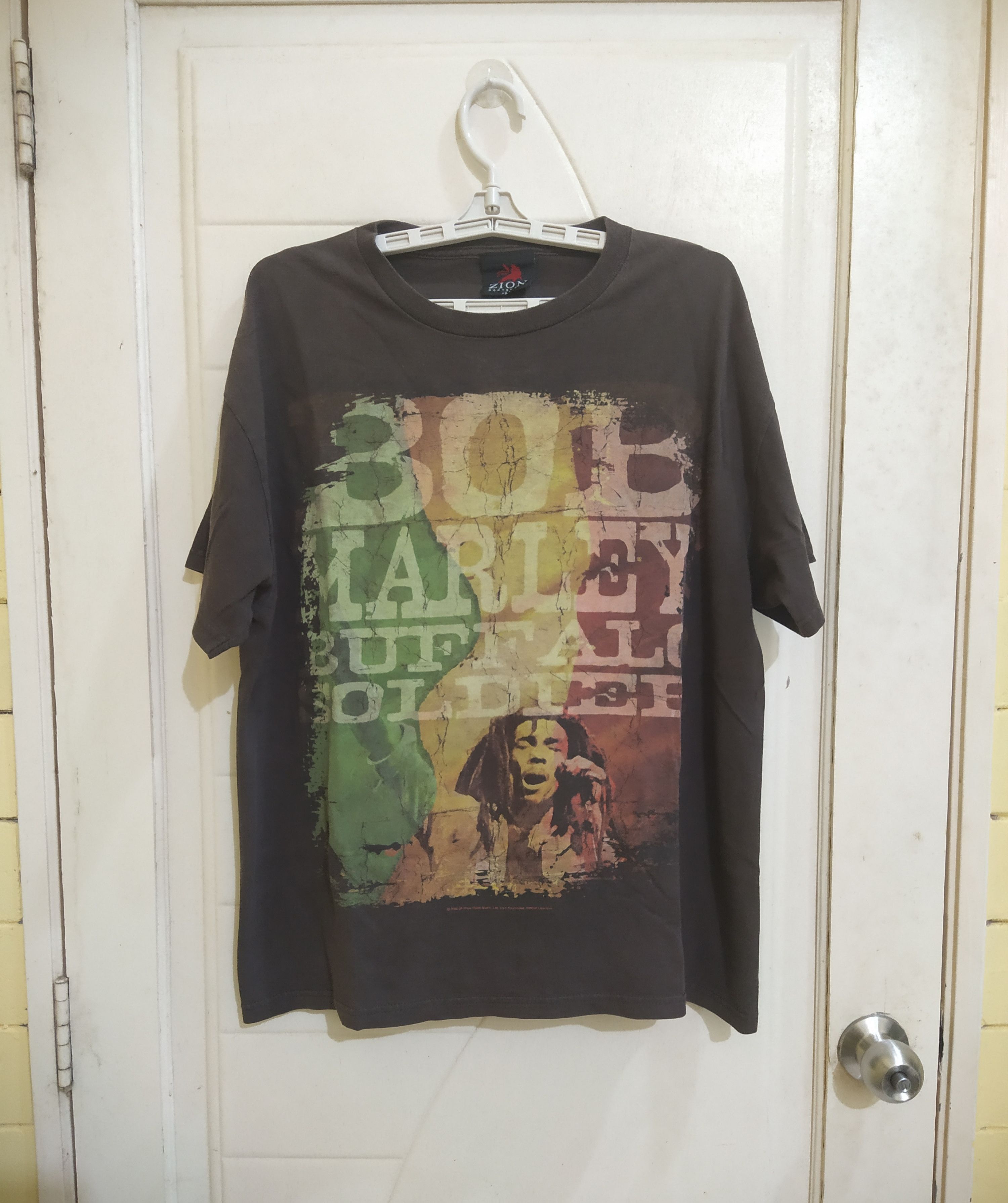 Band Tees Zion Tag Vintage Bob Marley Buffalo Soldier Album Size US L / EU 52-54 / 3 - 1 Thumbnail