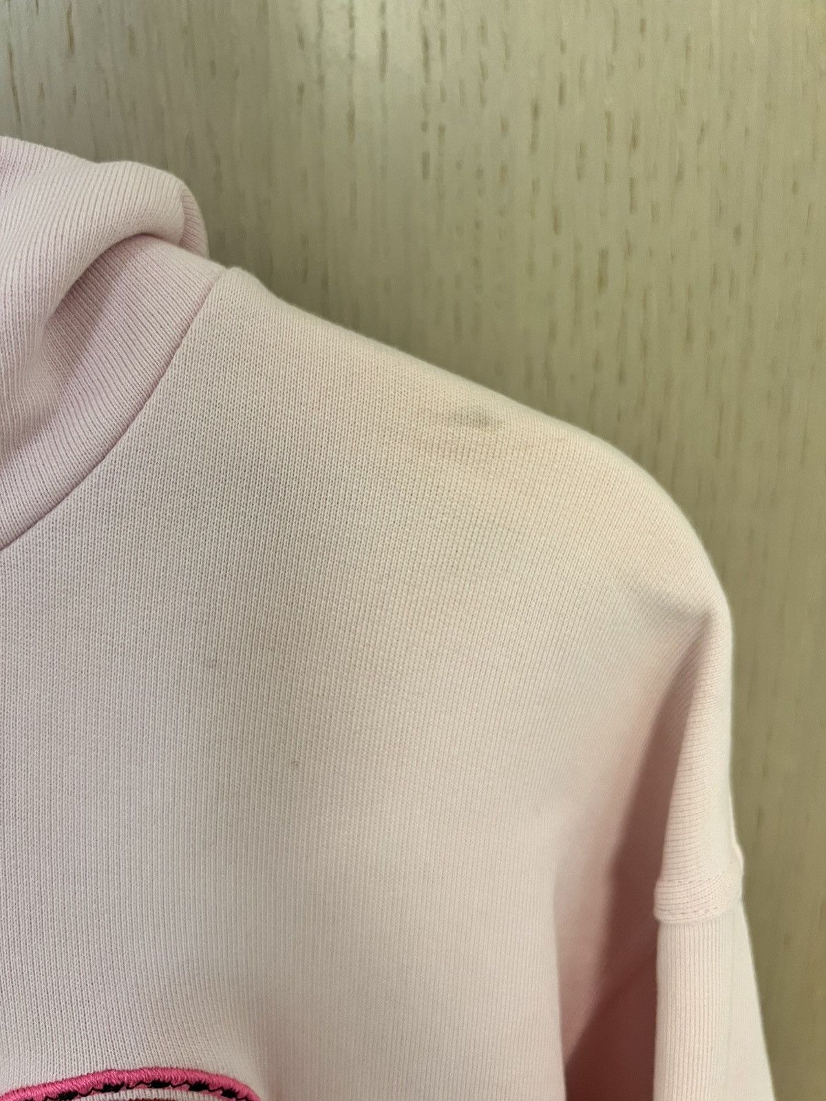 Kenzo Kenzo Paris Light Pink Embroidered Logo Hoodie – S Size S / US 4 / IT 40 - 3 Thumbnail