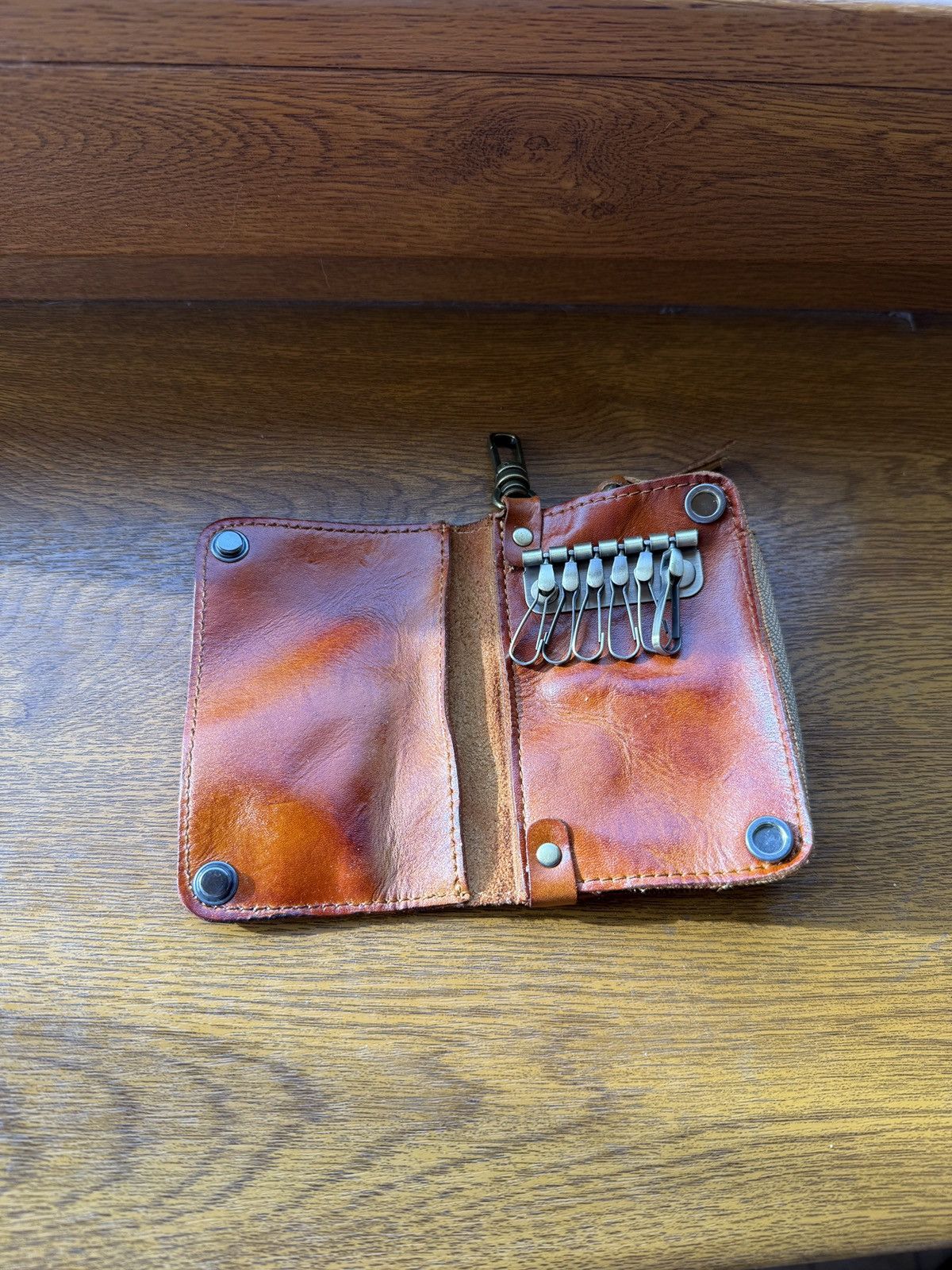 Ralph Lauren Double RL Leather Wallet RRL Western Wallet Size ONE SIZE - 3 Thumbnail