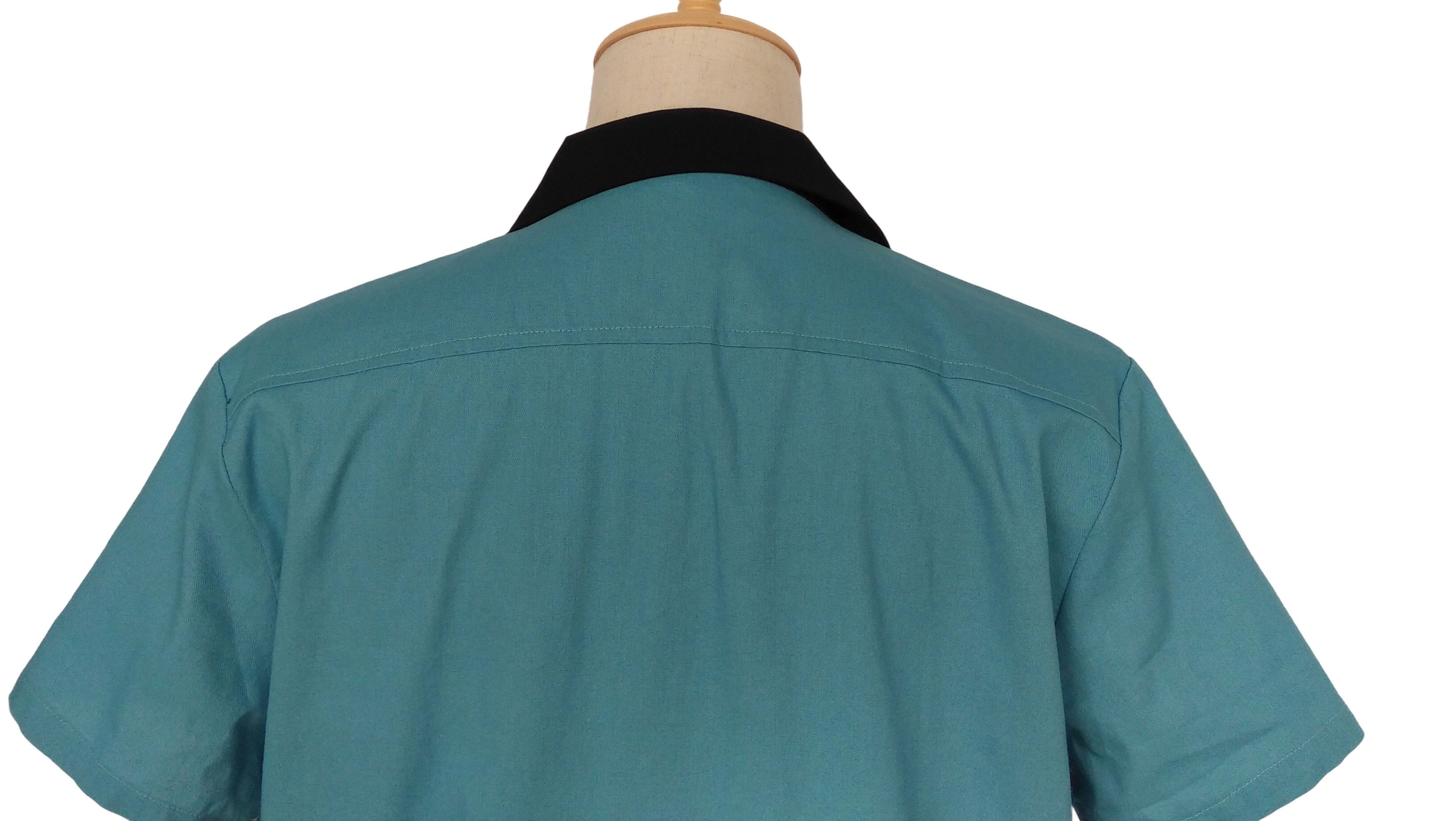 Other Cotton casual shirt three-color patchwork bowling shirts Size US M / EU 48-50 / 2 - 7 Thumbnail