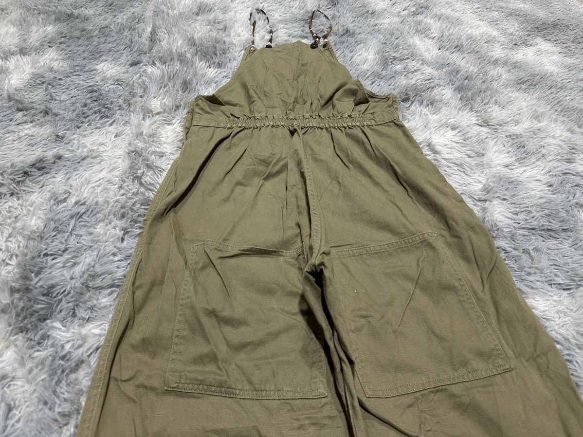 Kapital 🔥Vintage Kapital Overalls Leather Laces Pants Wide Leg Size US 32 / EU 48 - 16 Thumbnail