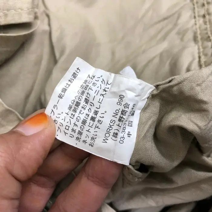 Avirex Vtg 90’ AVIREX USA MILITARY Army Trench Coat Denim Jacket Size US L / EU 52-54 / 3 - 9 Thumbnail