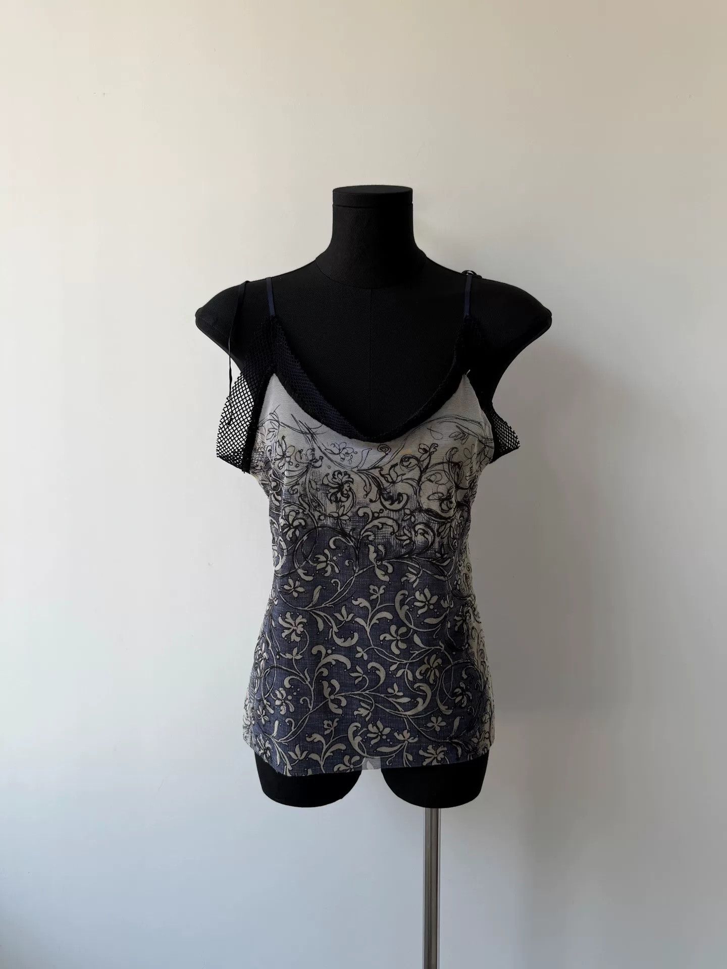 Jean Paul Gaultier Jean Paul Gaultier Lace Mesh Top Size S / US 4 / IT 40 - 1 Thumbnail