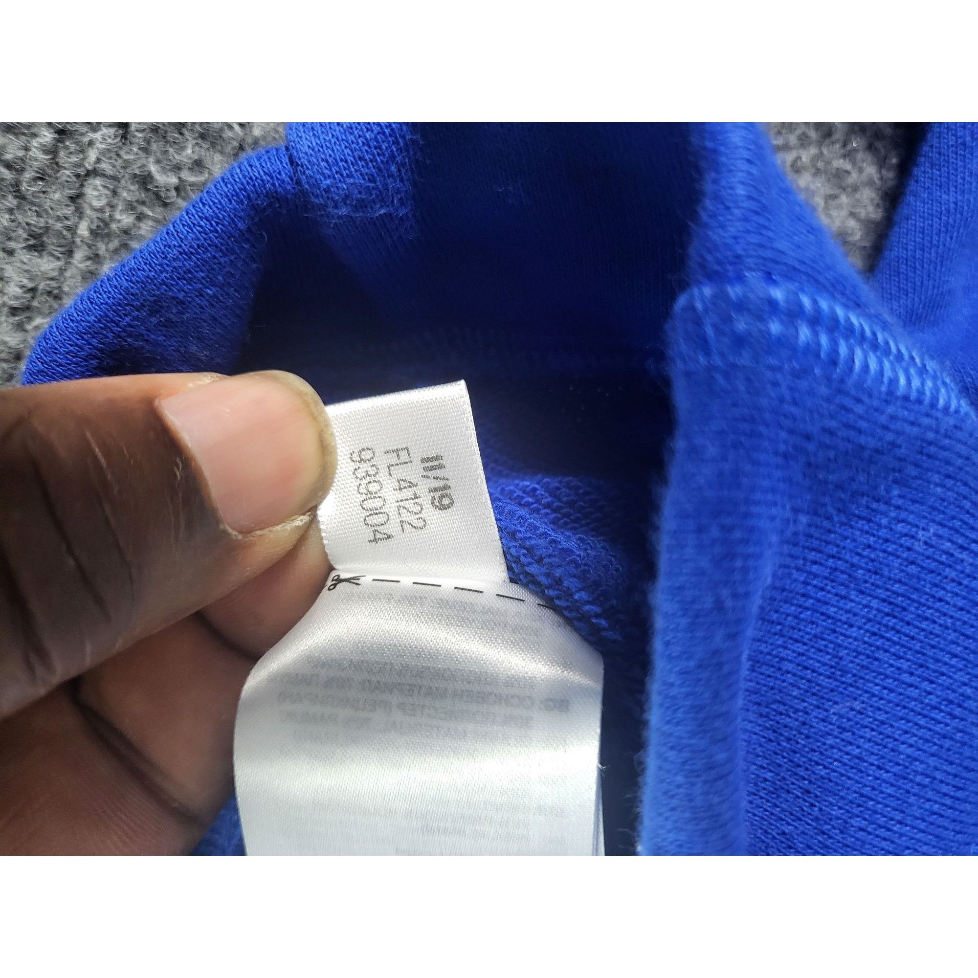 Adidas Adidas BELLISTA MOCKNECK JACKET Women Sz L Blue White Croppe Size L / US 10 / IT 46 - 8 Thumbnail