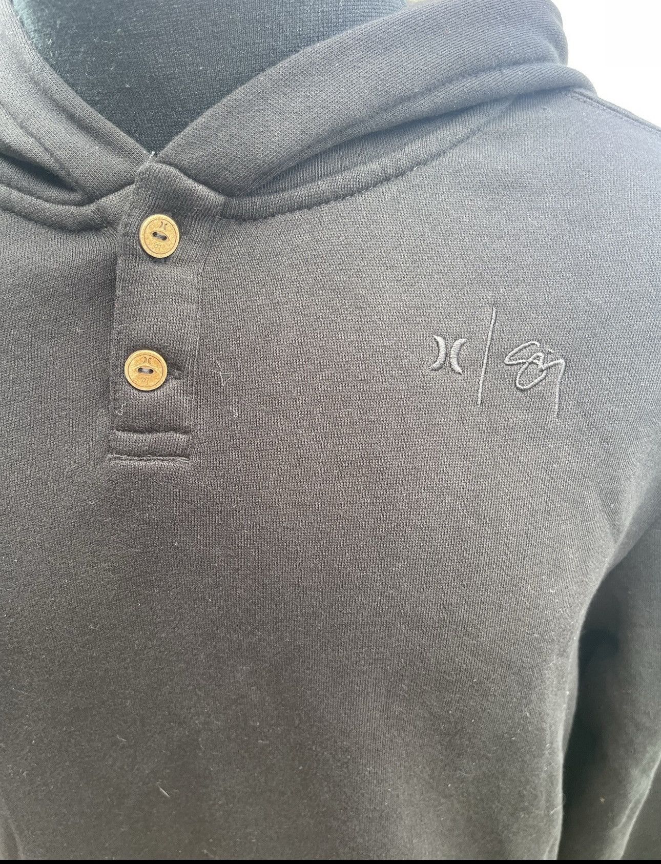 Hurley New Sig Zane/Hurley Black Hoody Pullover Sweatshirt Men's L Size US M / EU 48-50 / 2 - 4 Thumbnail