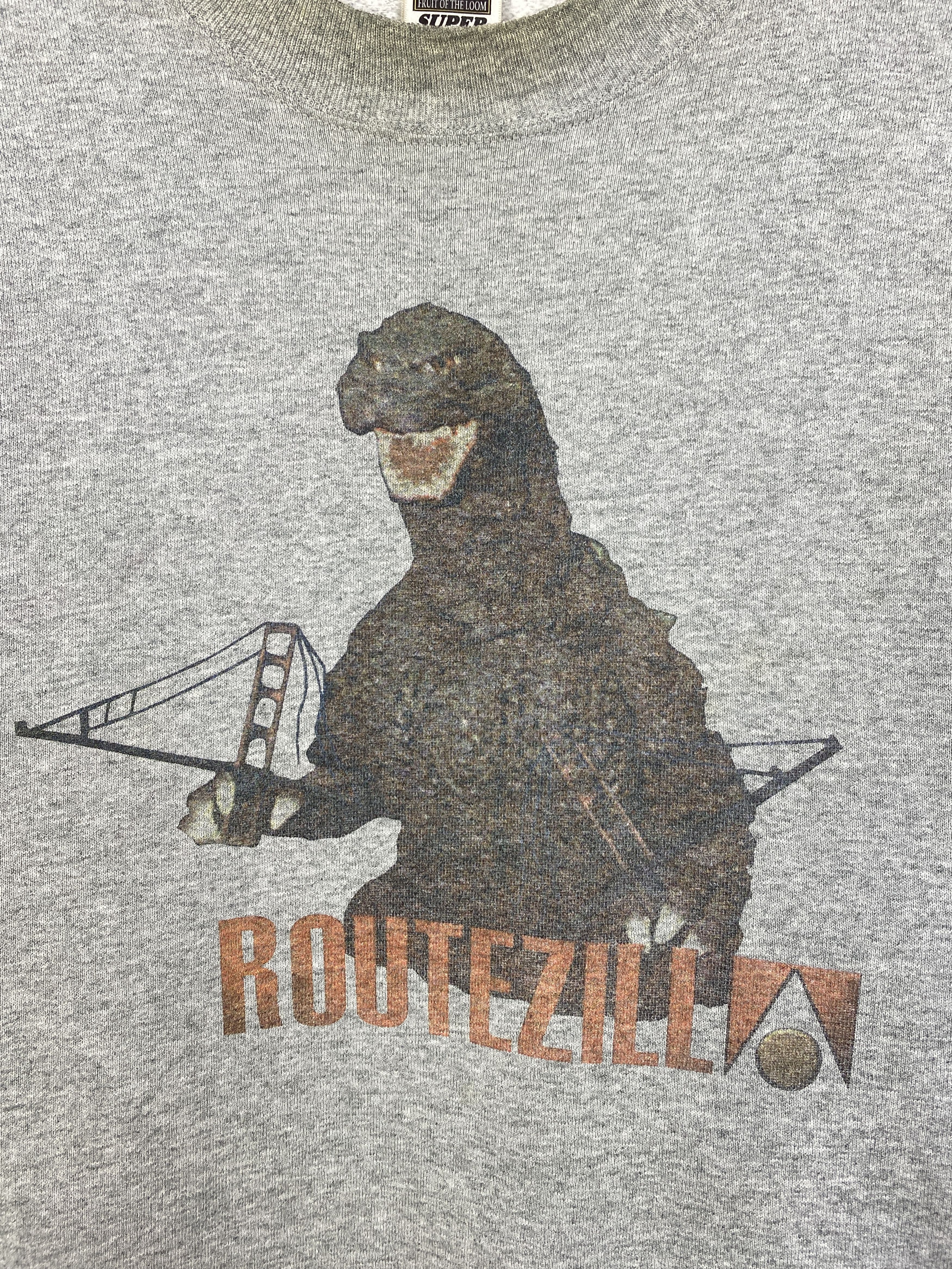 Vintage Vintage 90s Routezilla Crewneck Pullover Sweatshirt SH0037 Size US M / EU 48-50 / 2 - 9 Thumbnail