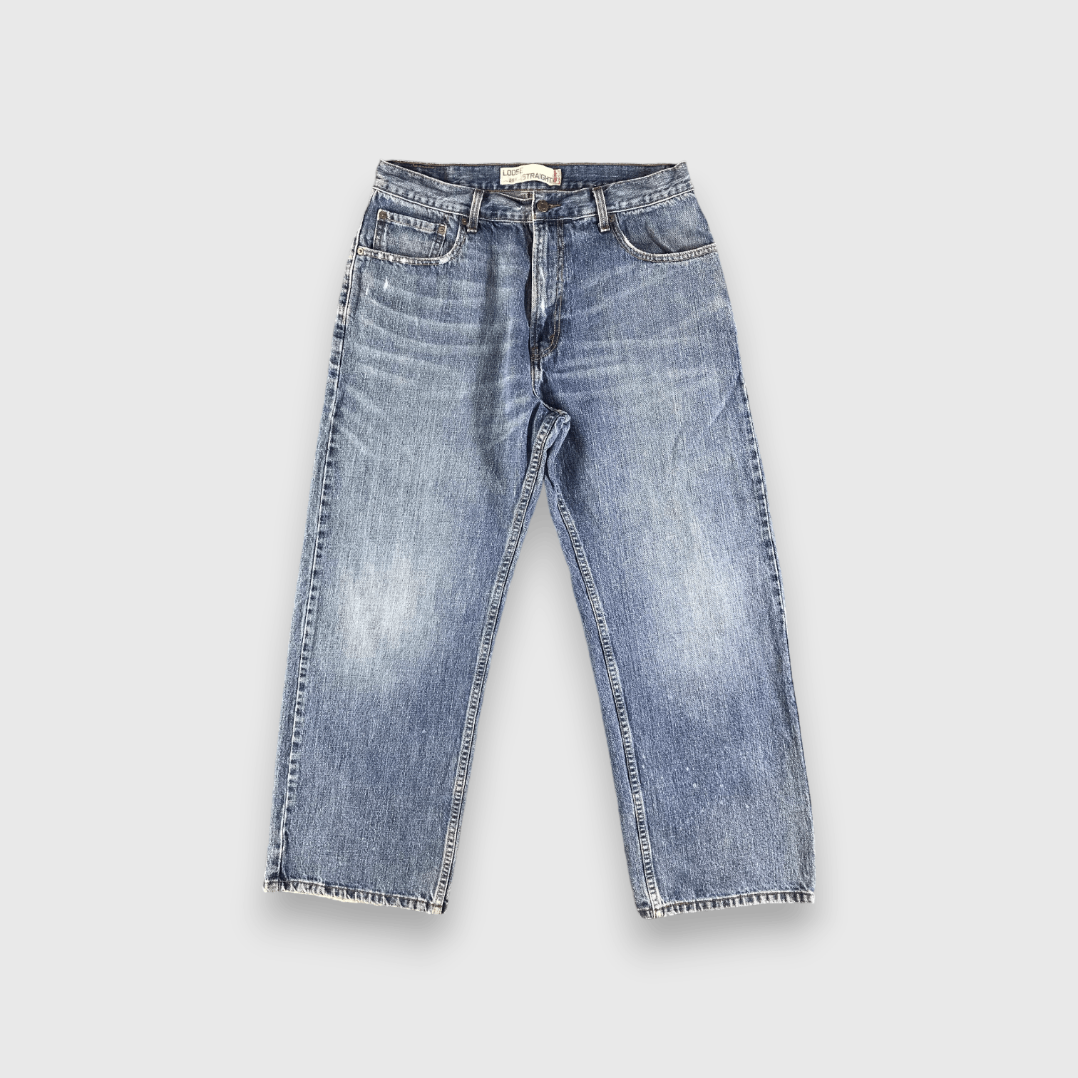 Levi's Vintage Blue Wash Levis 569 Jeans-J3491 Size US 34 / EU 50 - 1 Thumbnail