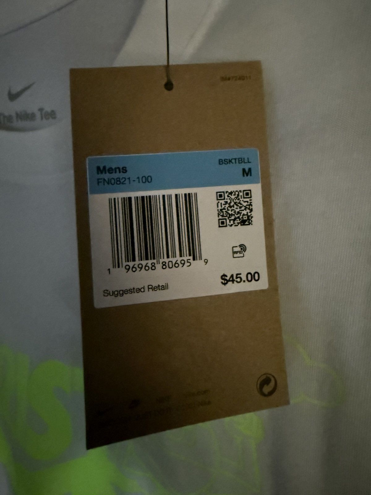 Nike Nike Just Do It Basketball Graphic Tee Size US M / EU 48-50 / 2 - 3 Thumbnail