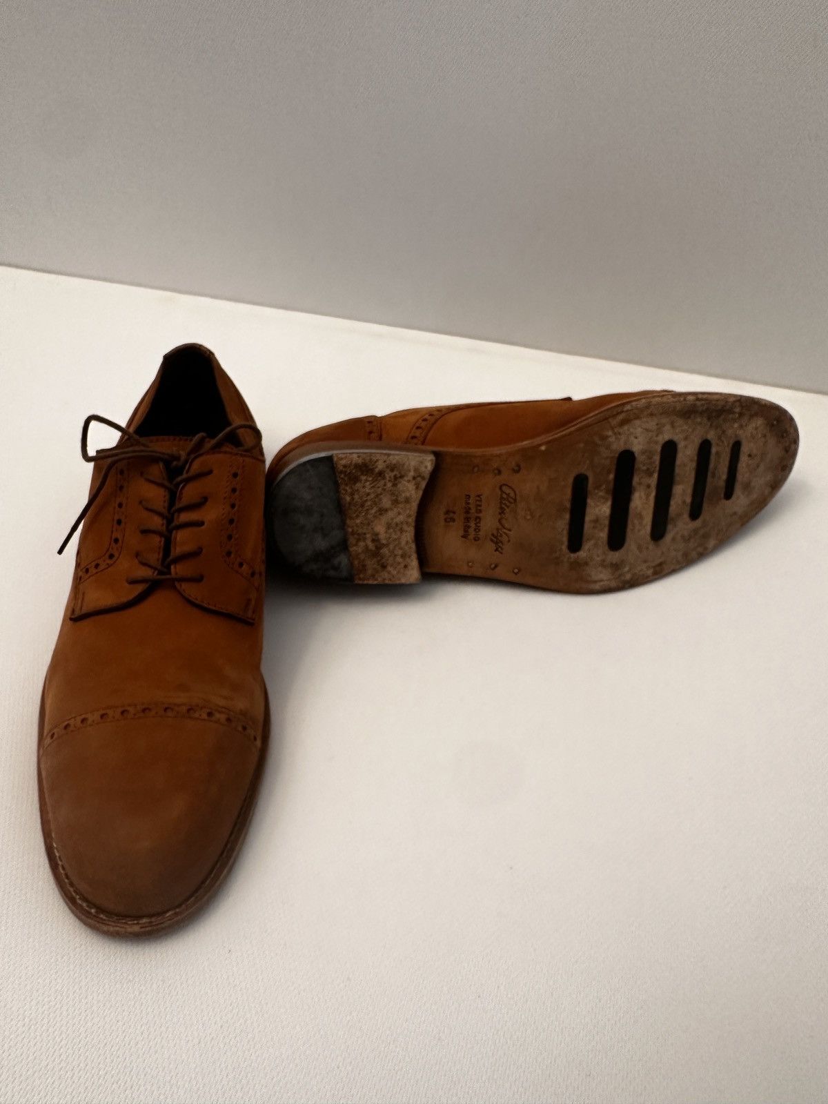 Peter Nappi Peter Nappi leather dress shoes Size US 13 / EU 46 - 4 Thumbnail