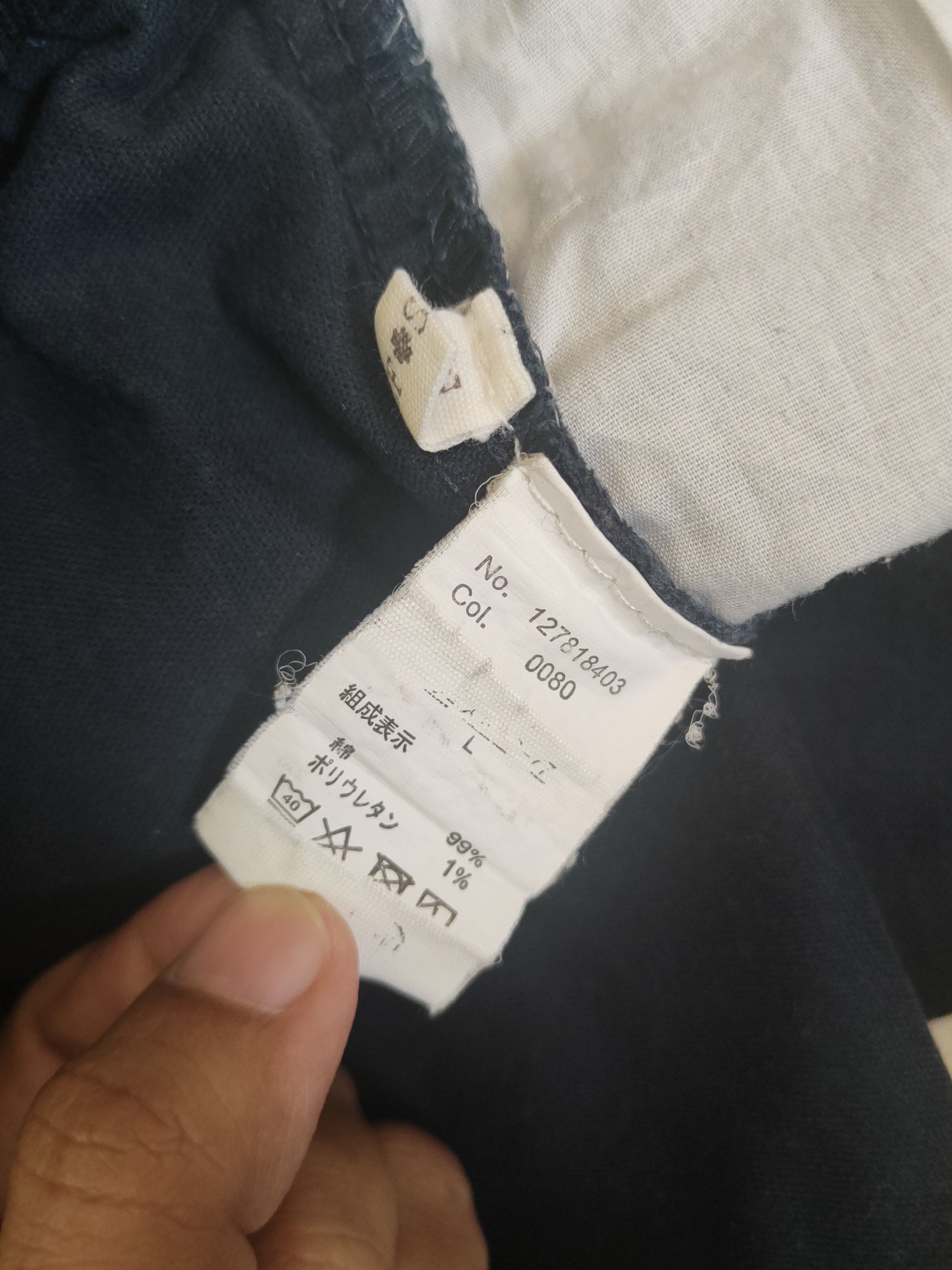 Japanese Brand DL Self-service Navy Multipocket Casual Pants #46-315 Size 30" / US 8 / IT 44 - 12 Thumbnail