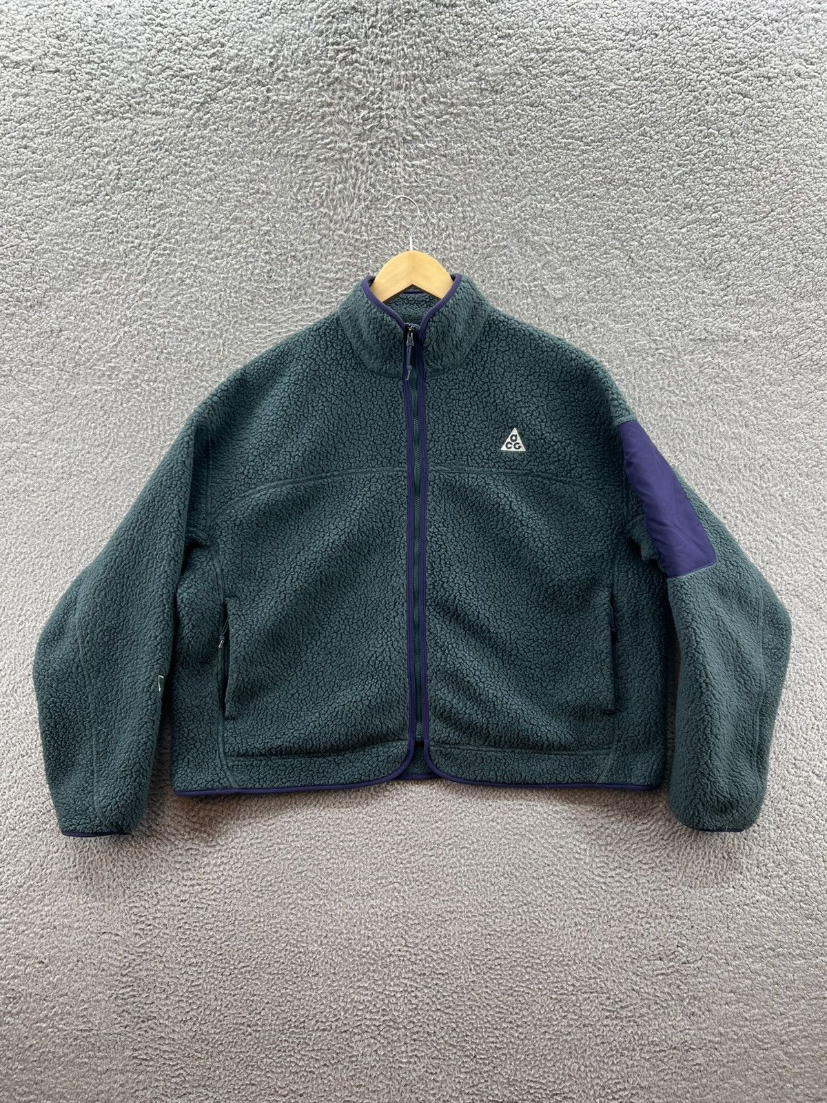 Nike ACG Nike ACG Arctic Wolf Polartec Fleece Jacket Women FB8006-328 Size XL / US 12-14 / IT 48-50 - 1 Thumbnail