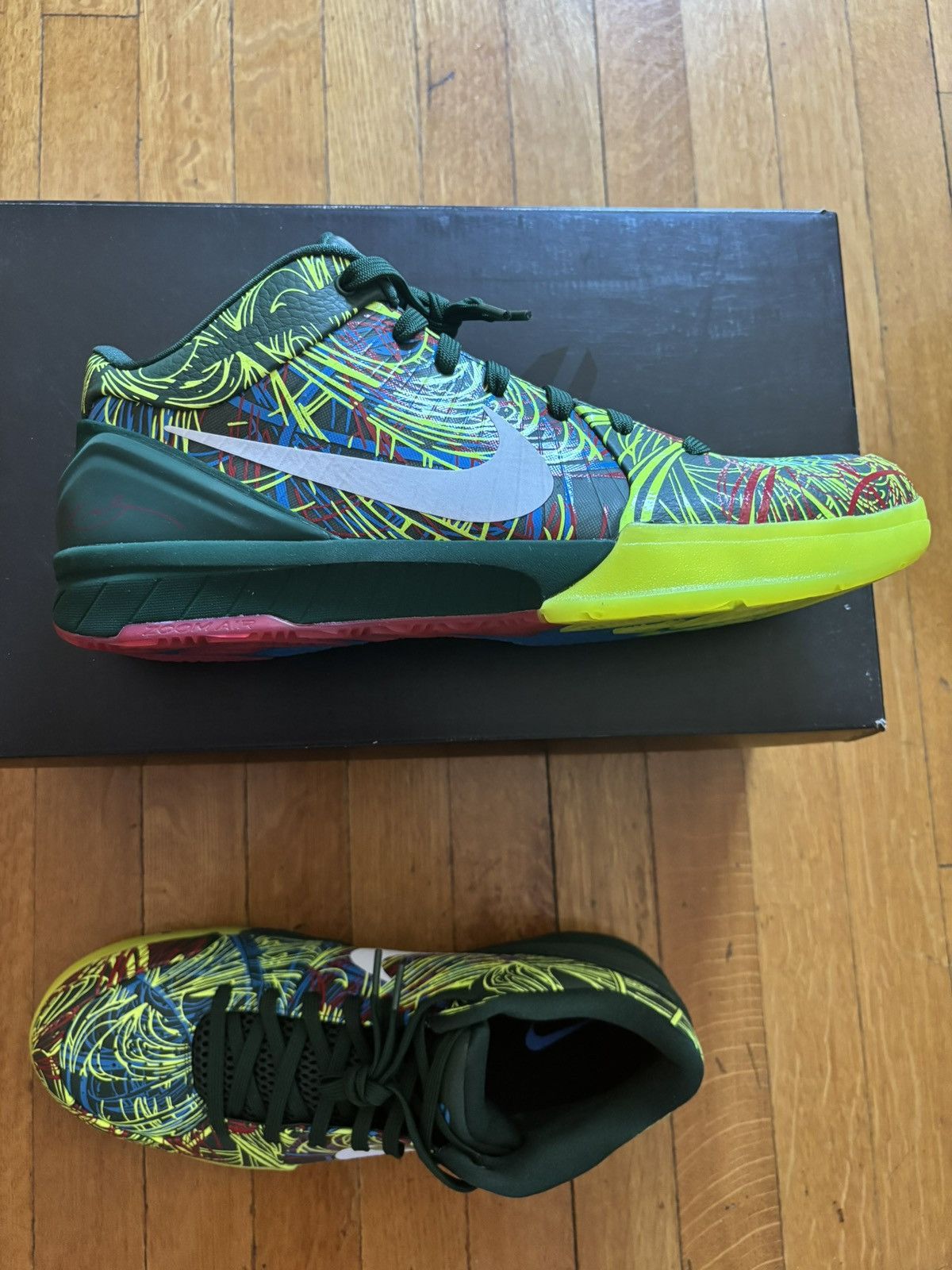 Nike Nike Kobe 4 IV Protro Wizenard PE Promo 13.5 Size US 13 / EU 46 - 5 Thumbnail
