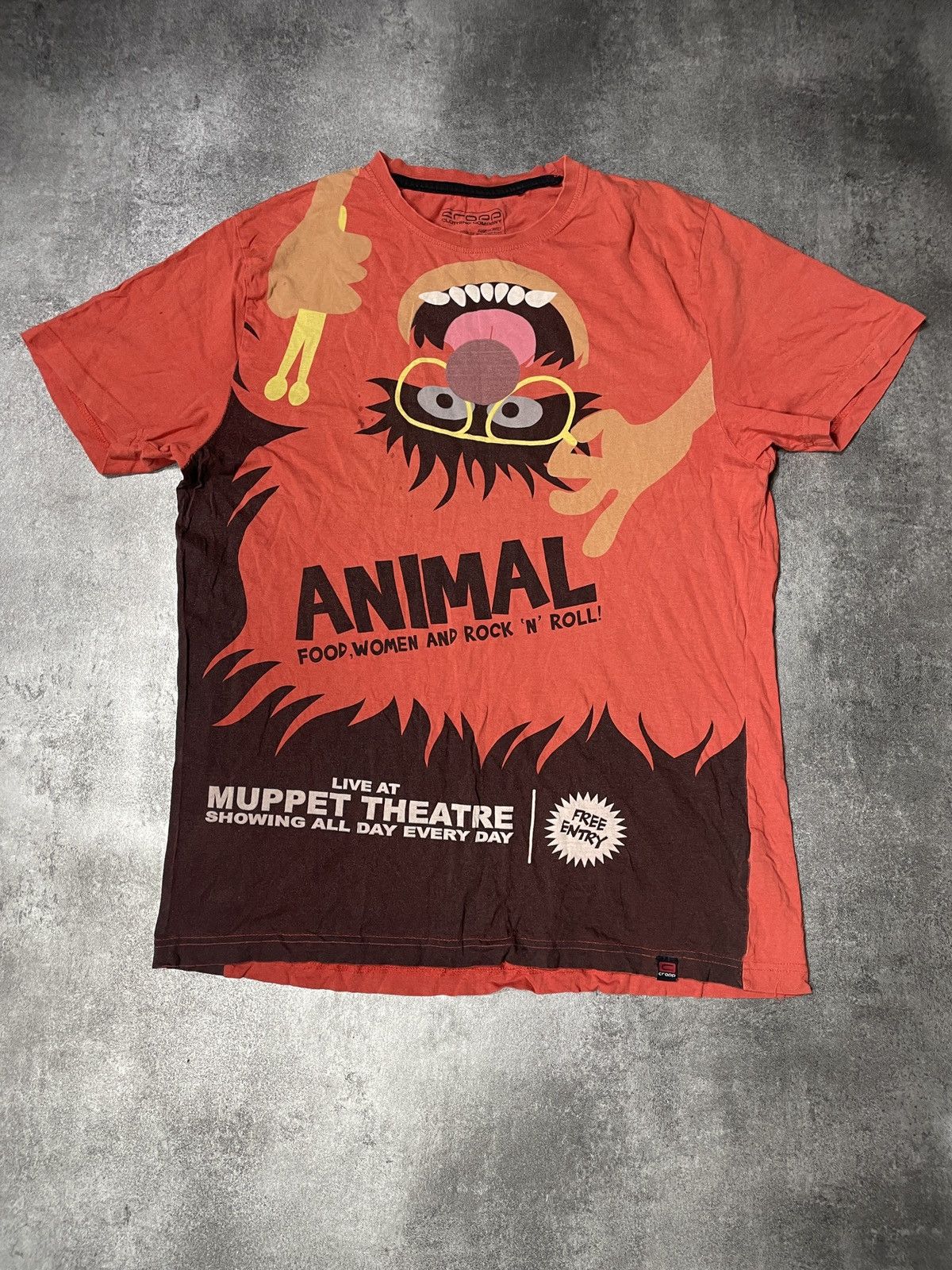Vintage 🔥Offers🔥Vintage Hype Tee Rock Festival Disney Rare Size US XL / EU 56 / 4 - 1 Thumbnail
