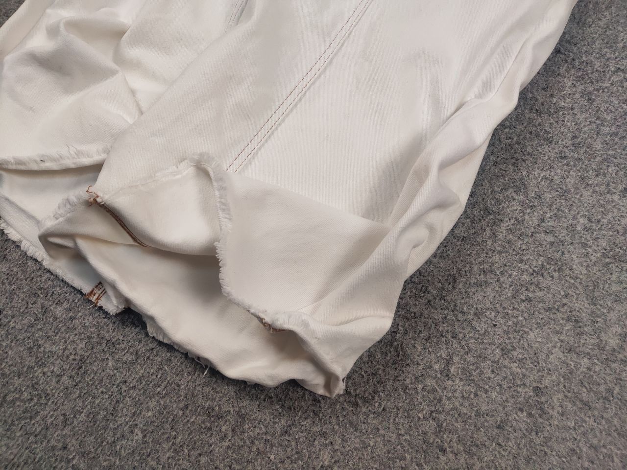 By Malene Birger Design Wayde White Baggy Wide Leg Jeans, Women's (Size 28) — image 5 of 6