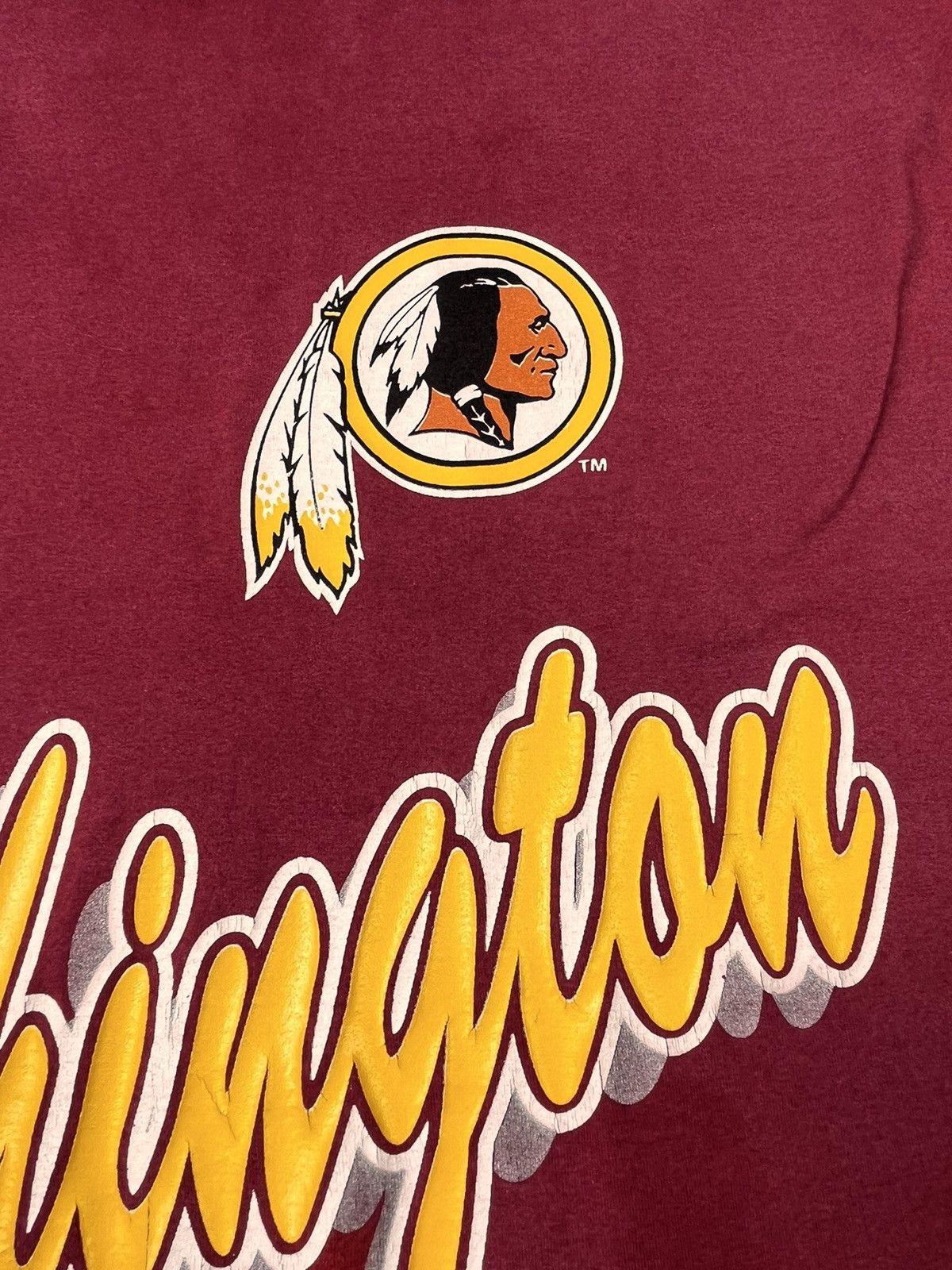 NFL × Nutmeg Nutmeg Redskins t-shirt - made in USA Size US XXL / EU 58 / 5 - 7 Thumbnail