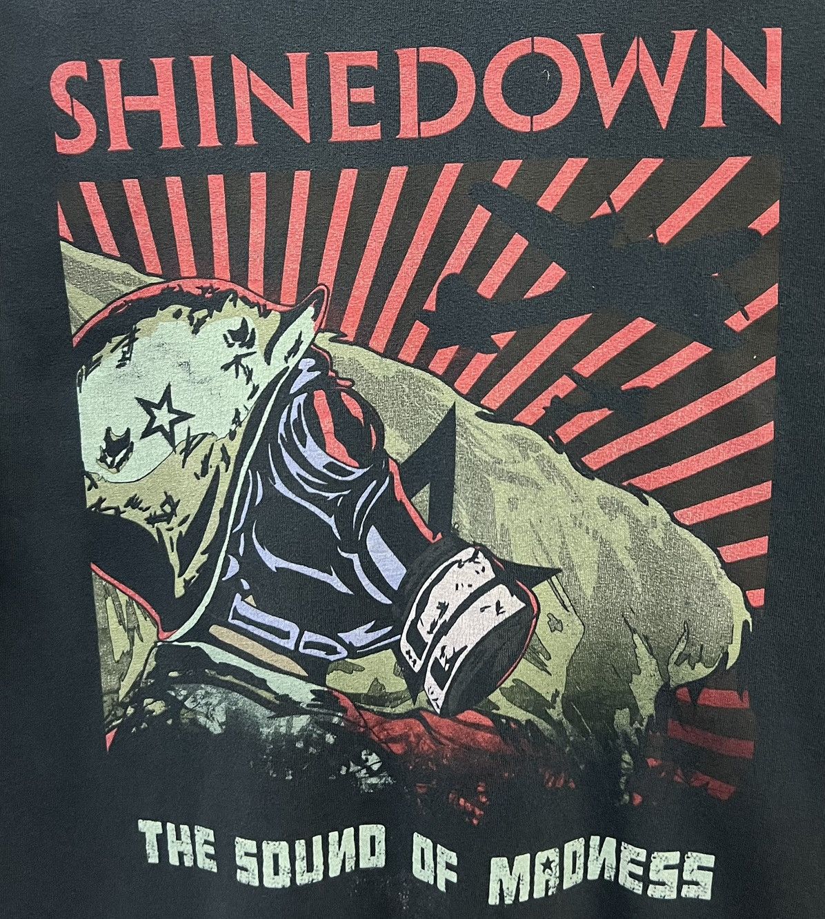 Band Tees × Vintage VINTAGE Y2K BAND SHINEDOWN THE SOUND OF MADNESS SHIRT Size US L / EU 52-54 / 3 - 3 Thumbnail