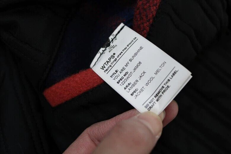 Wtaps WTAPS LAMBER JACKET 4-Pocket RedCheck WoolMelton S Size US S / EU 44-46 / 1 - 9 Thumbnail