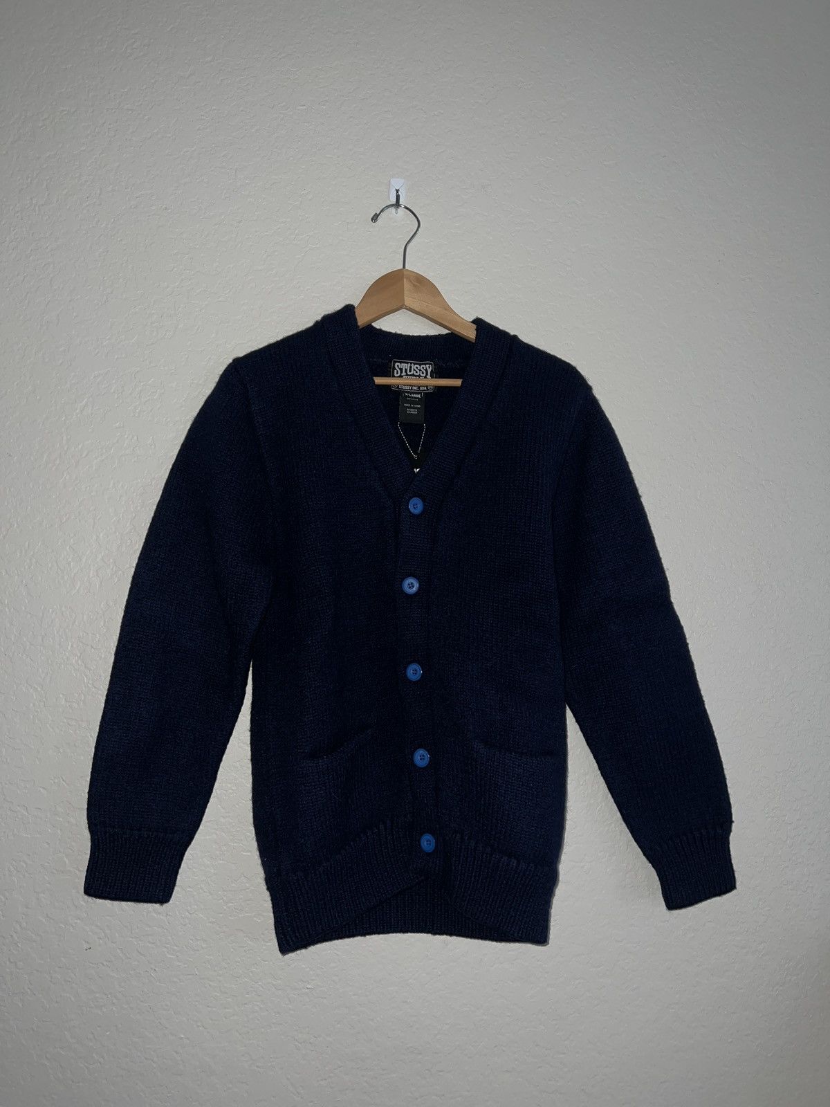 Stussy Vintage Stussy Cardigan Size US S / EU 44-46 / 1 - 2 Thumbnail