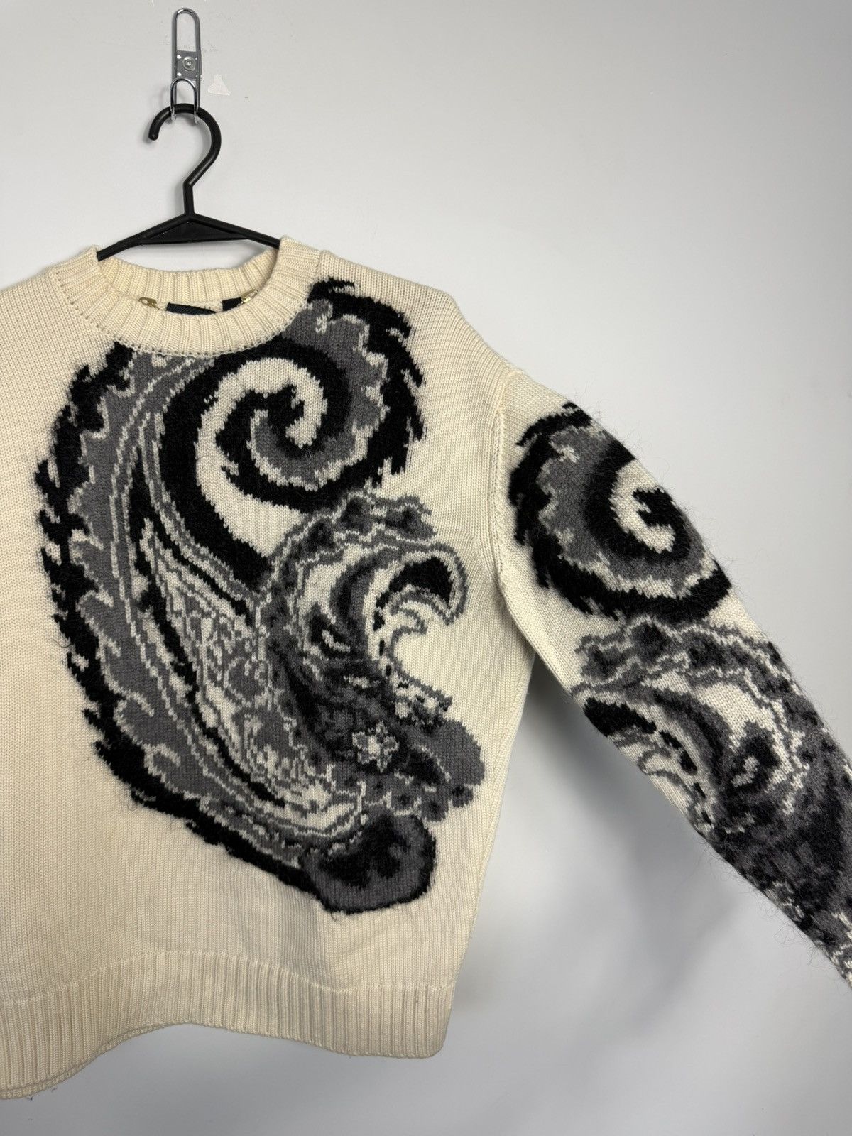 Roberto Cavalli Roberto Cavalli New Collection Wool/Mohair Sweater Size S / US 4 / IT 40 - 2 Thumbnail