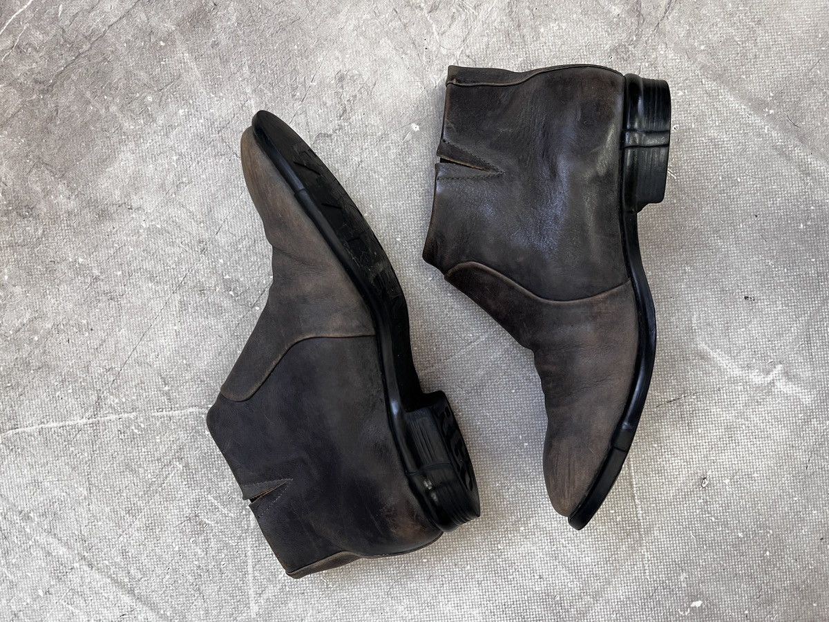 Dirk Bikkembergs Dirk Bikkembergs leather brown boots y2k biker hype style Size US 8.5 / IT 38.5 - 6 Thumbnail
