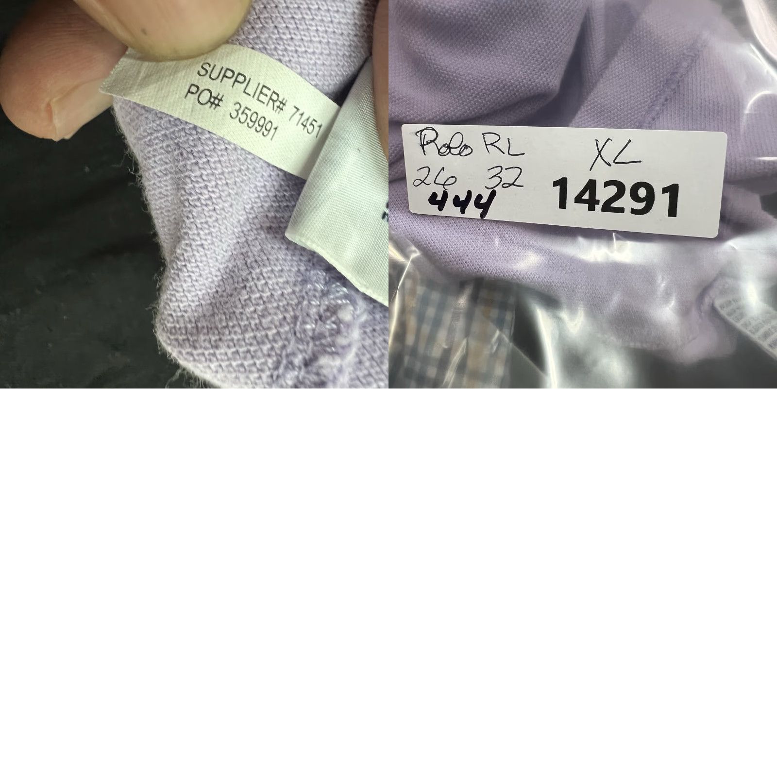 Ralph Lauren Ralph Lauren Polo Shirt Mens XL Cotton Purple Short Sleeve Shirt Classic Logo Embroidered Casual Knit Polo Size US XL / EU 56 / 4 - 8 Thumbnail